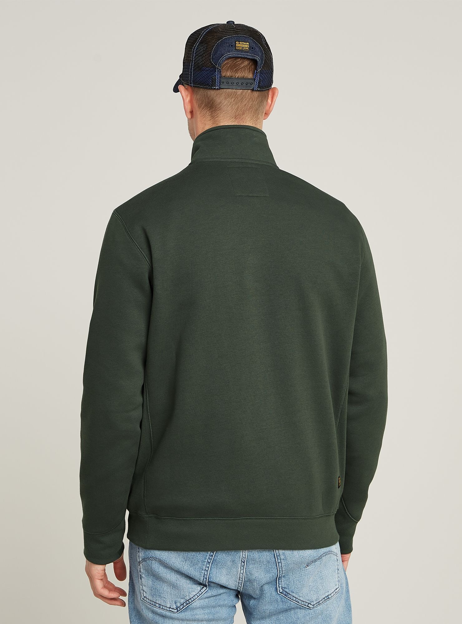 G-STAR Longpullover "Premium Core Half Zip Sweater" günstig online kaufen