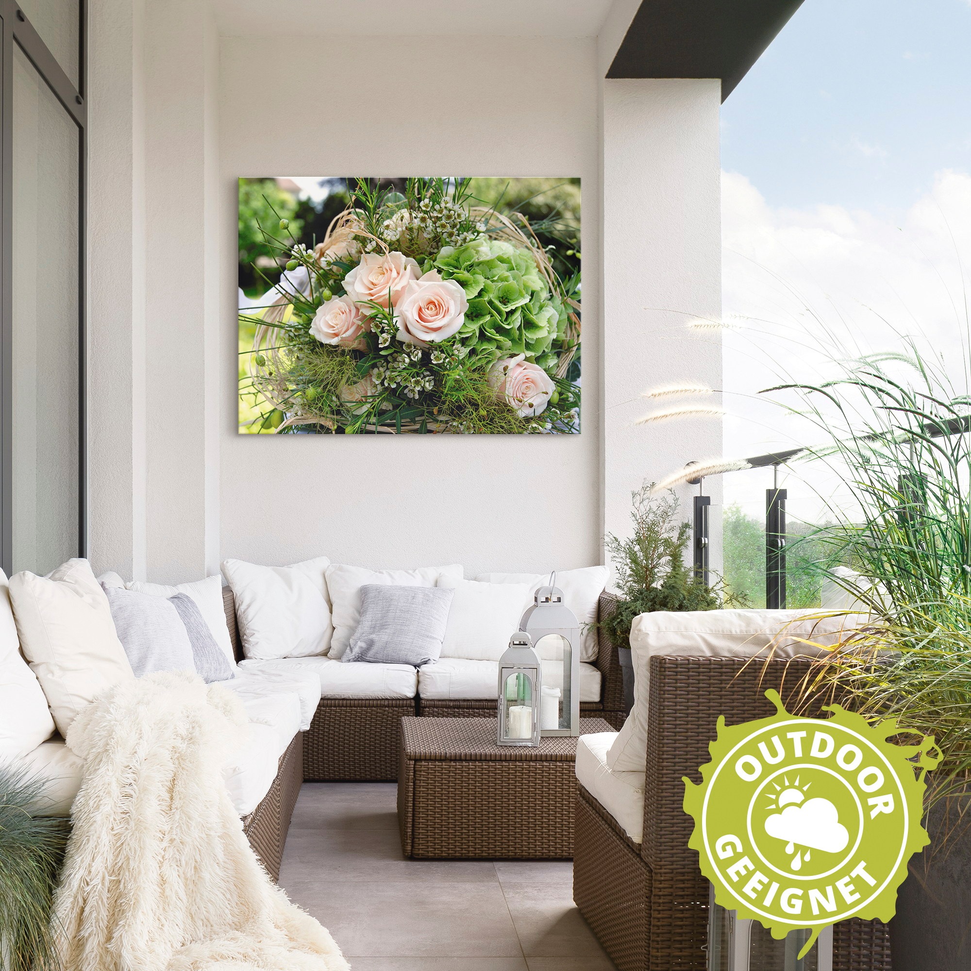 Artland Wandbild »Blumenstrauss«, Blumen, (1 St.), als Alubild, Outdoorbild, Leinwandbild, Poster in verschied. Größen