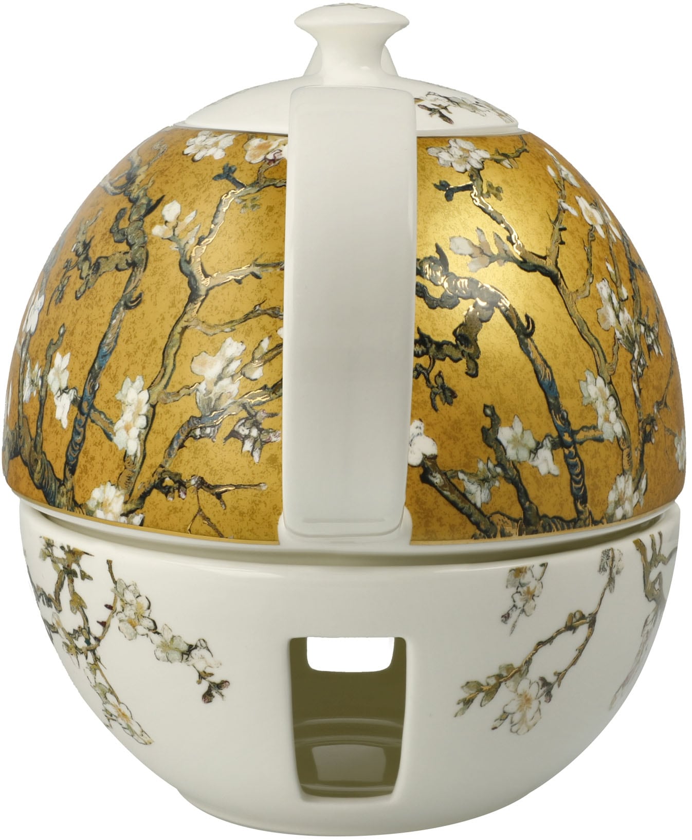 Goebel Kanne »Teekanne mit Stövchen Van Gogh- Mandelbaum« 1 Stk. tlg.