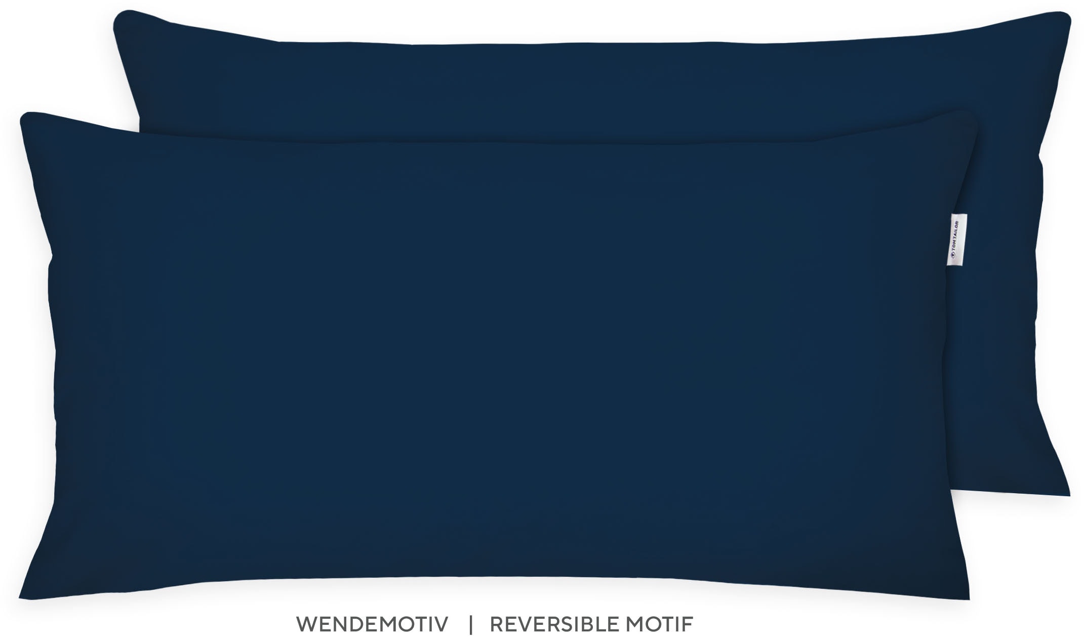 TOM TAILOR HOME Kissenbezüge "new bedroom, UNI, 40x40cm oder 40x80cm" mit M günstig online kaufen
