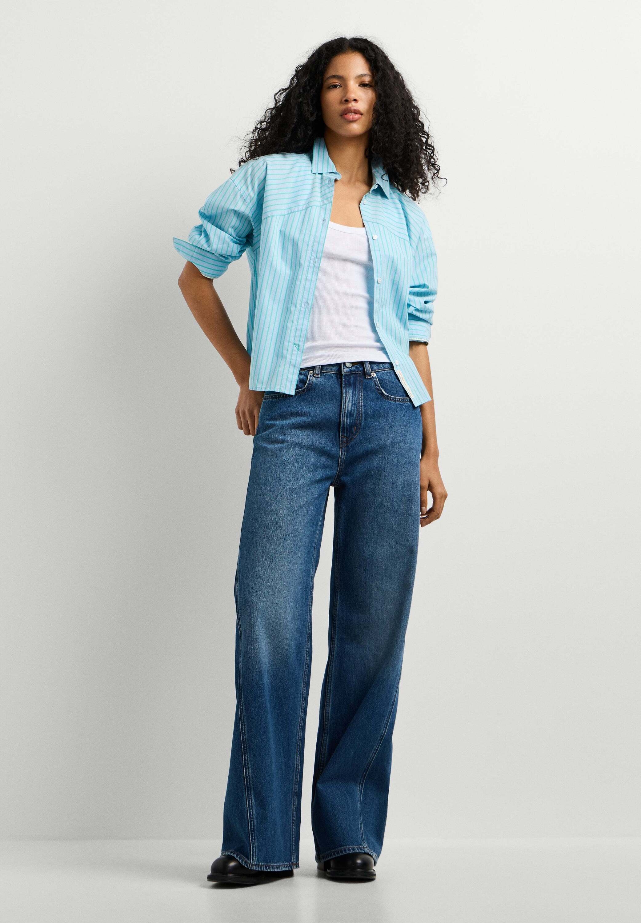 Pepe Jeans Funktionsshirt »Freizeithemd JUSTINE SHIRT«