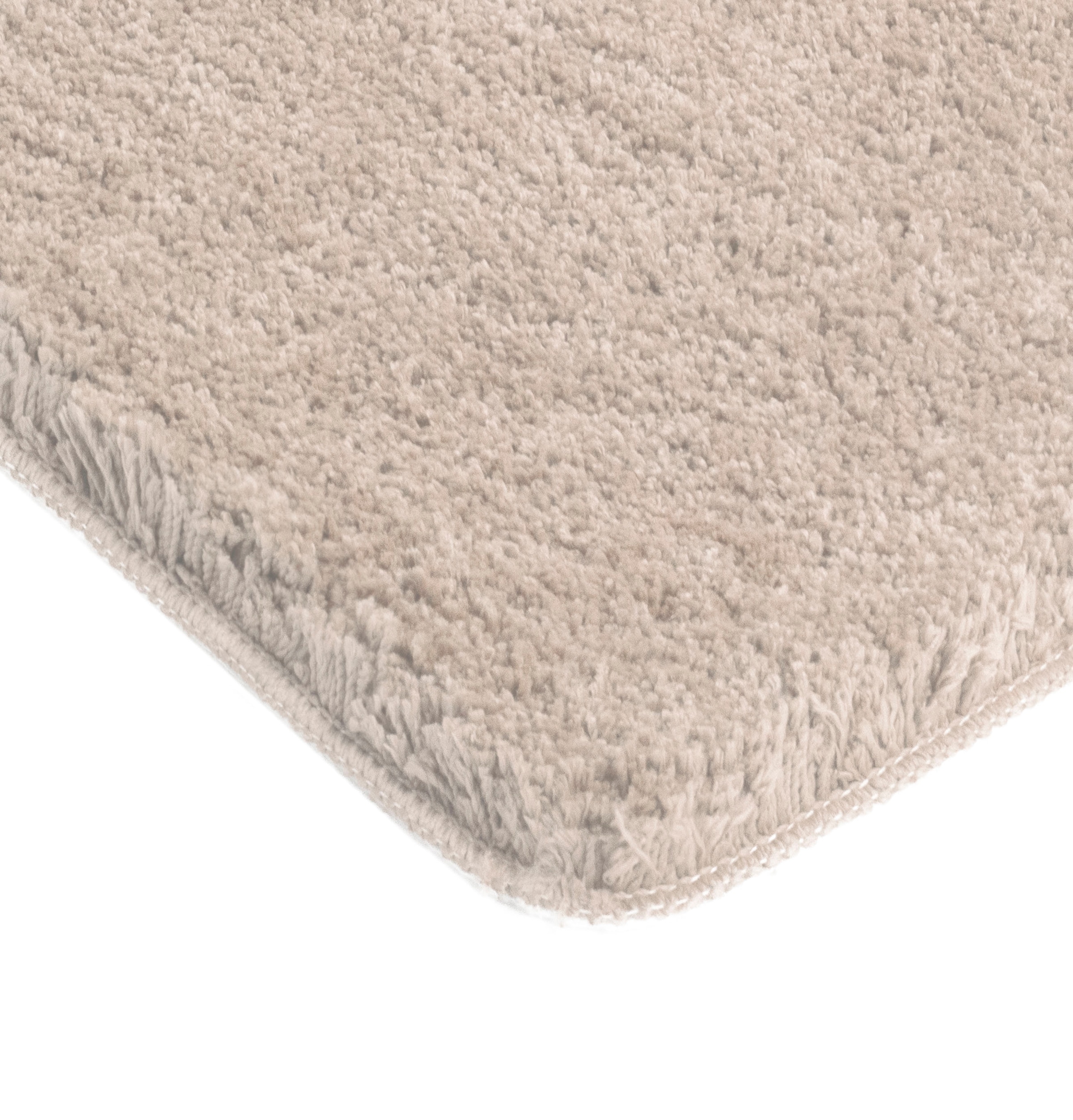 my home Badematte »Sanremo, Badvorleger, Badezimmer Teppich, sehr weich«, rutschhemmend beschichtet, fußbodenheizungsgeeignet-schnell trocknend, Badteppich, unifarben, rechteckig, rund & als 3-tlg. Set erhältlich