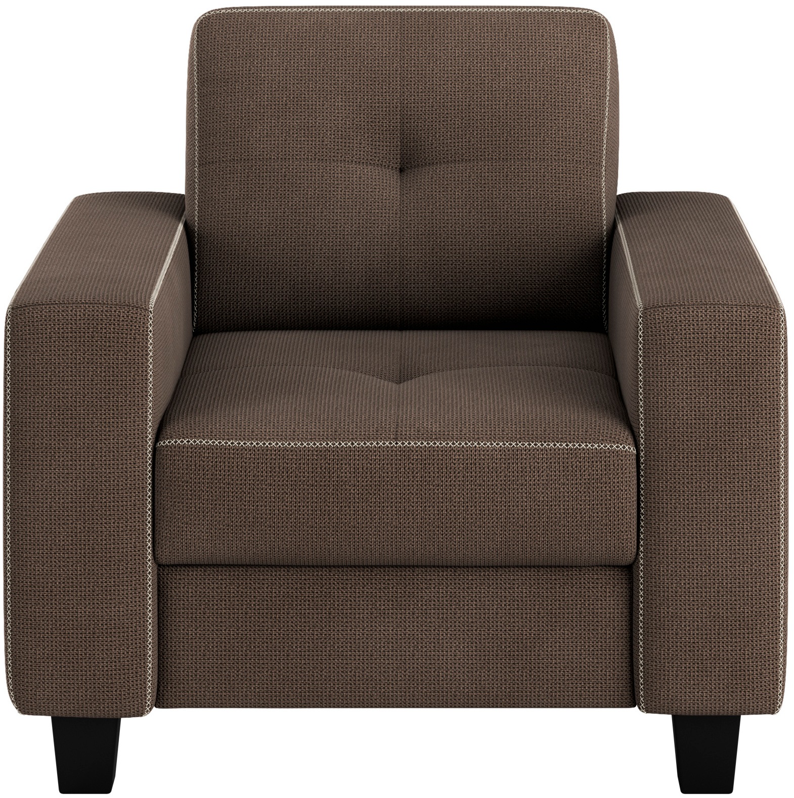 Home affaire Sessel "Varese" Kreuznaht in beige günstig online kaufen