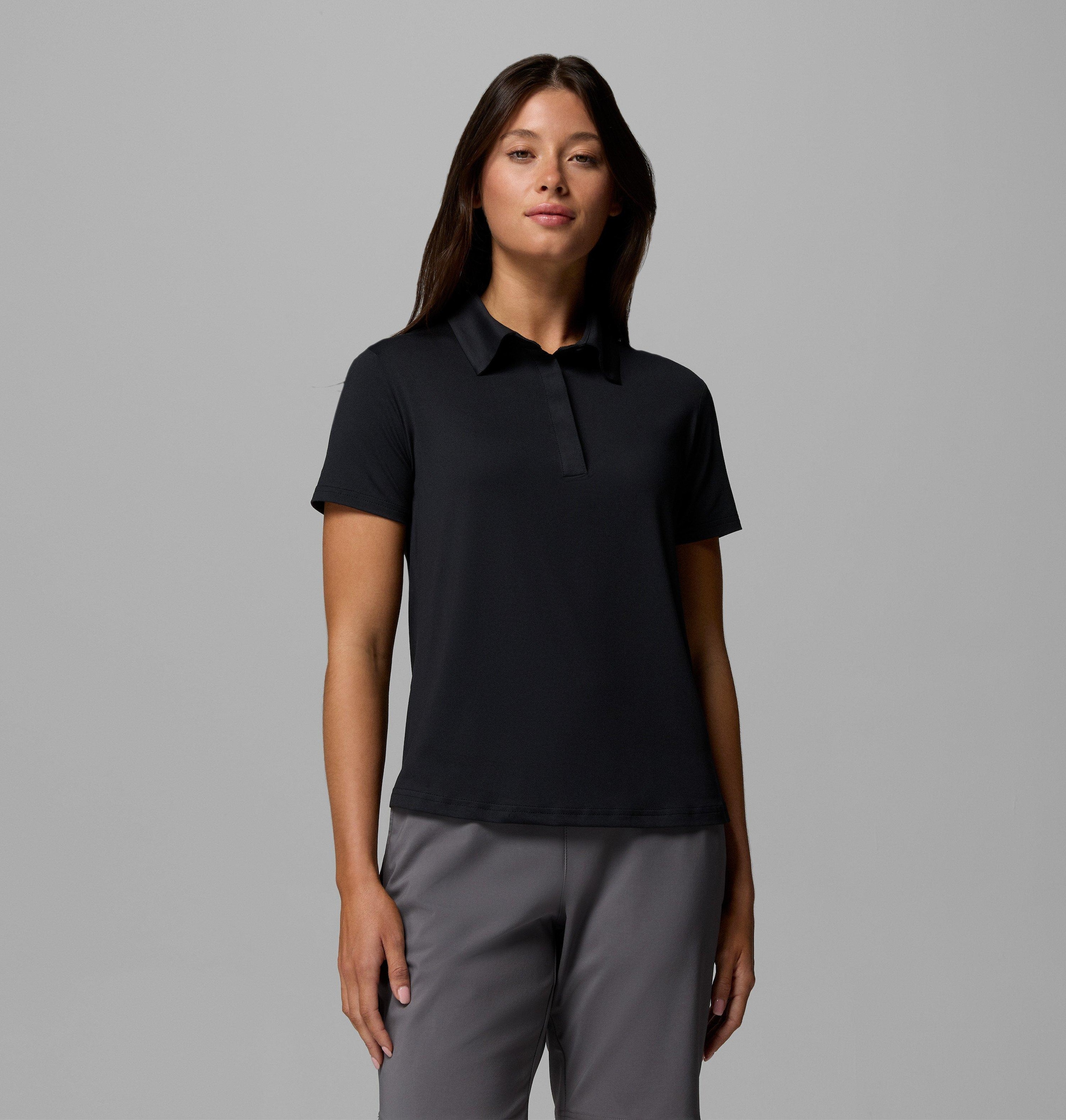 Columbia Poloshirt sportliche Passform, Kurzarm, für sportliche Aktivitäten und Outdoor