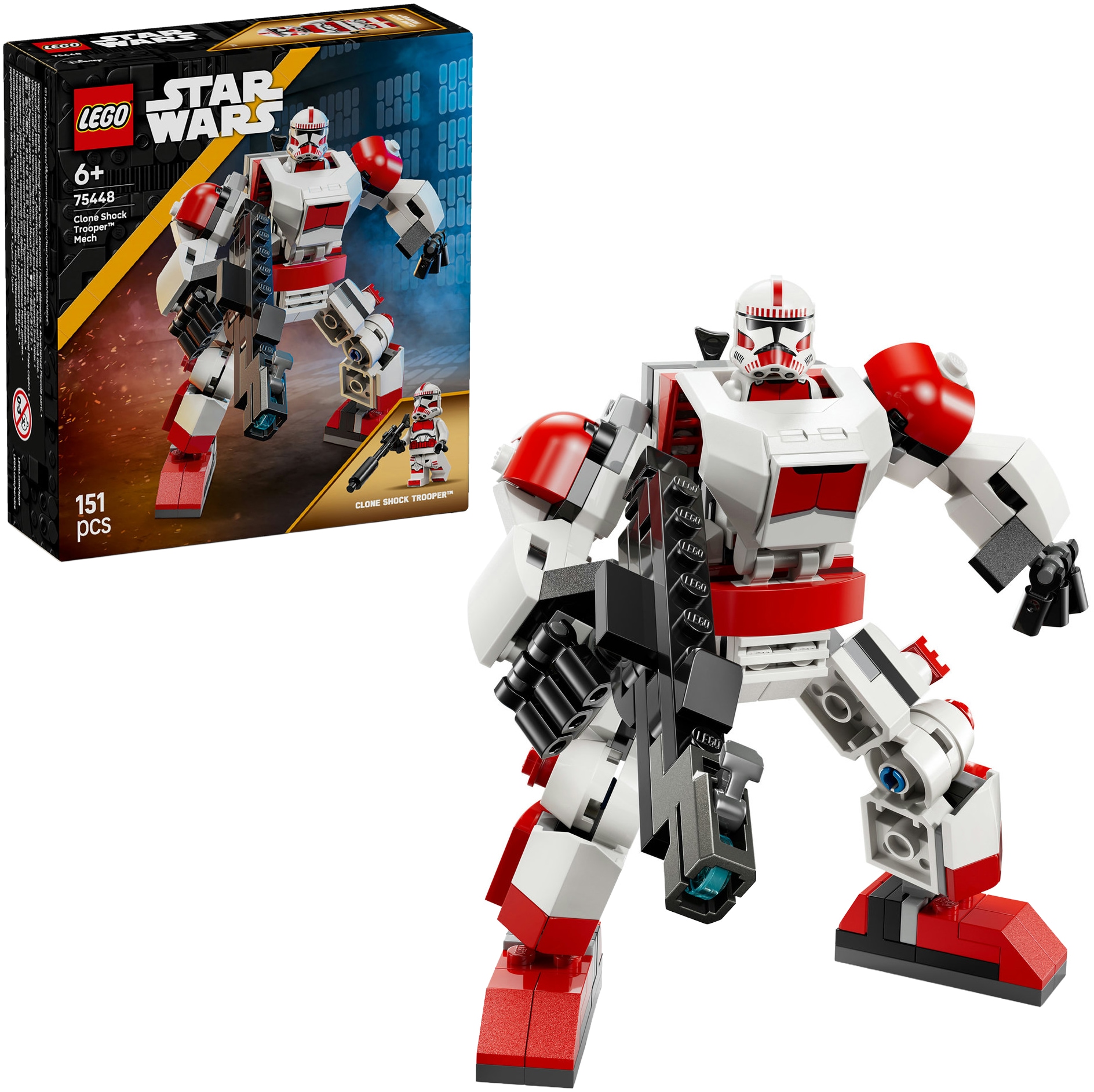 LEGO® Konstruktionsspielsteine »Klon-Schocktruppen Mech (75448), LEGO Star Wars«