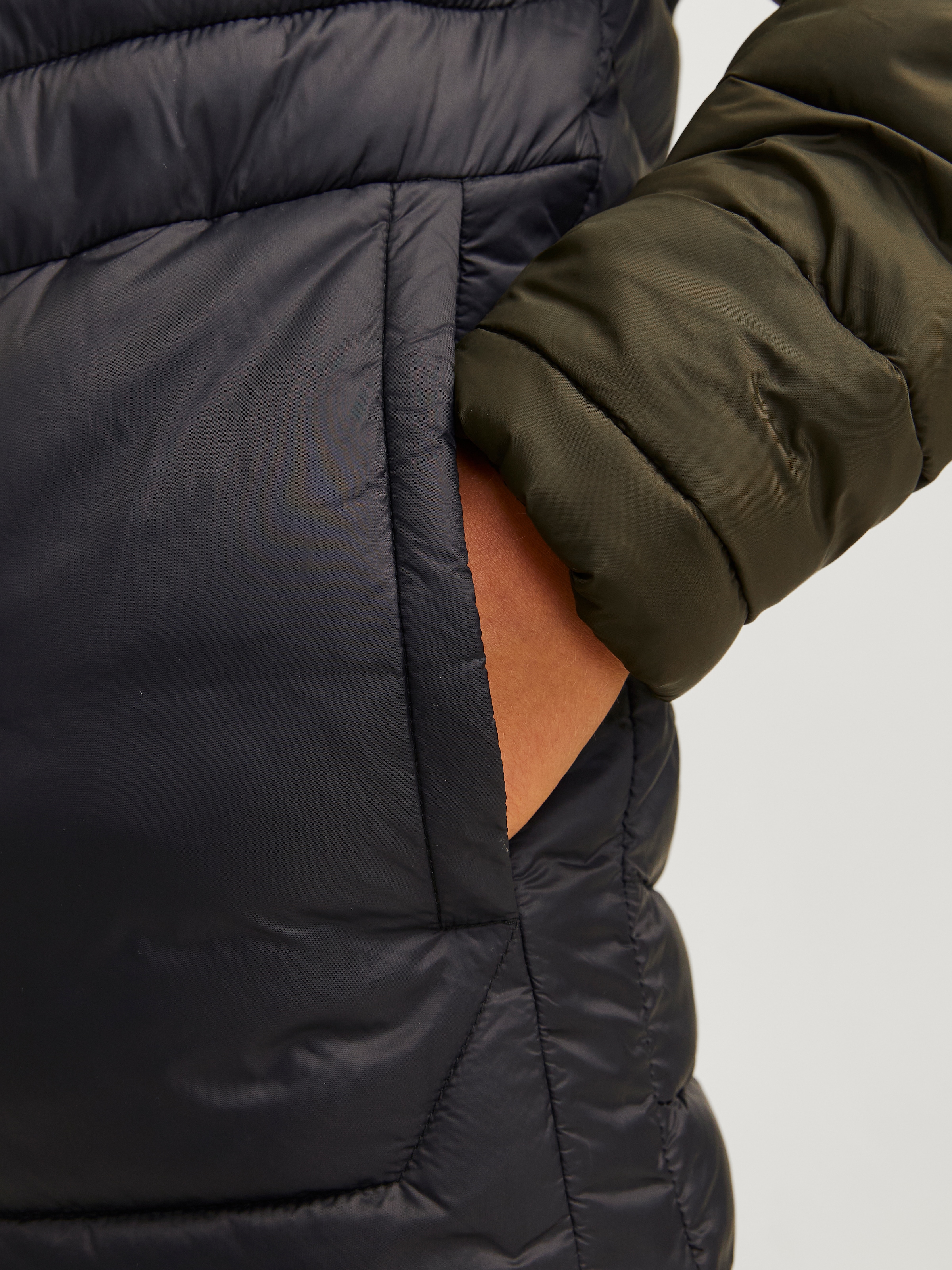 Jack & Jones Junior Steppjacke »JJESPRINT PUFFER HOOD NOOS JNR«, mit Kapuze