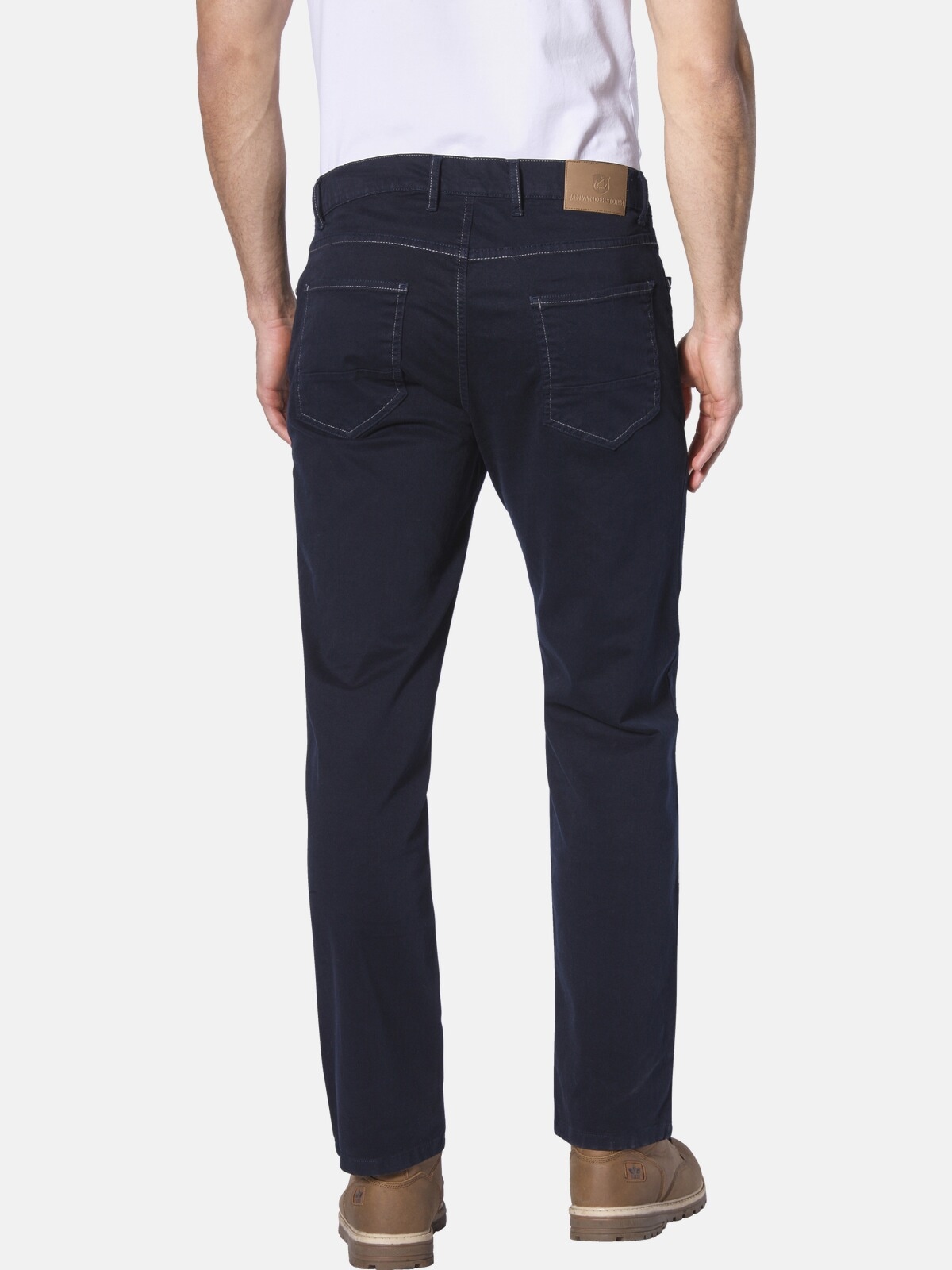 Jan Vanderstorm 5-Pocket-Hose »Tiefbundhose TORDEGAN«, (1 tlg.)