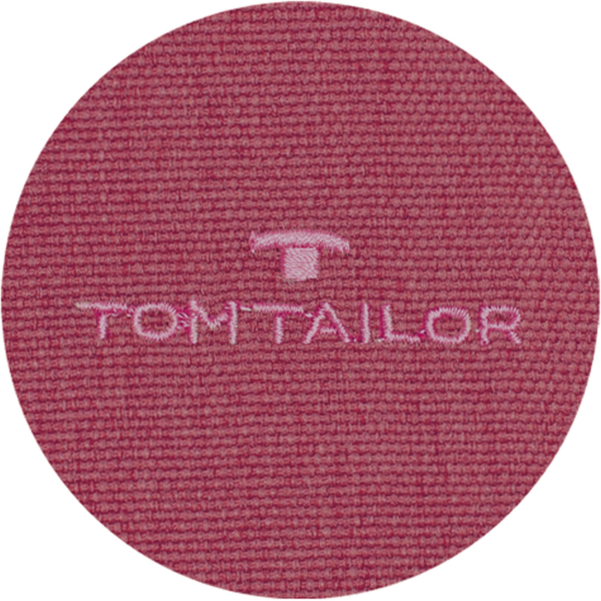 TOM TAILOR mit Vorhang | Signature«, HOME (1 »Dove aufgesticktem St.), Markenlogo BAUR