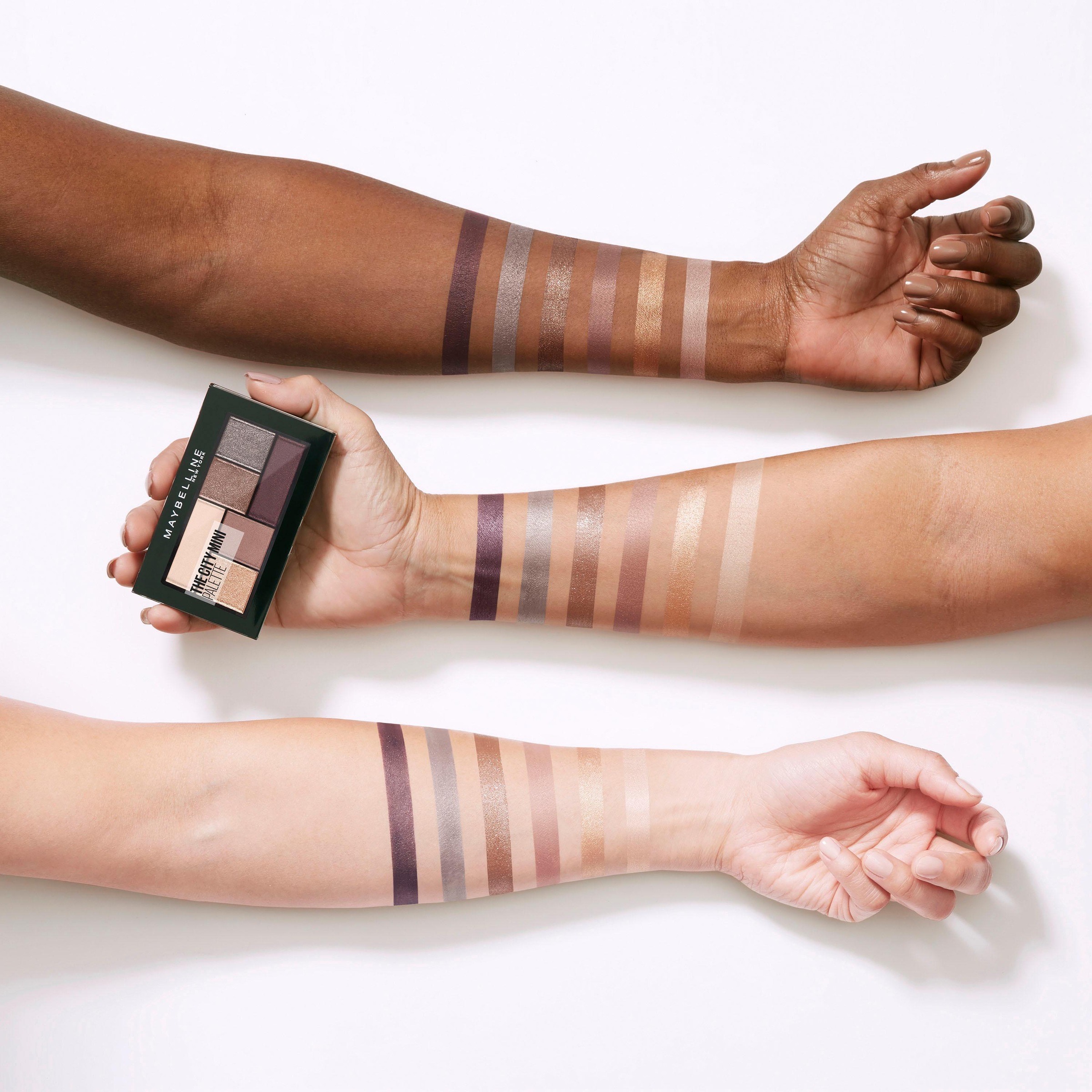 MAYBELLINE NEW YORK Lidschatten-Palette »The City Mini« mit verschiedenen Nuancen