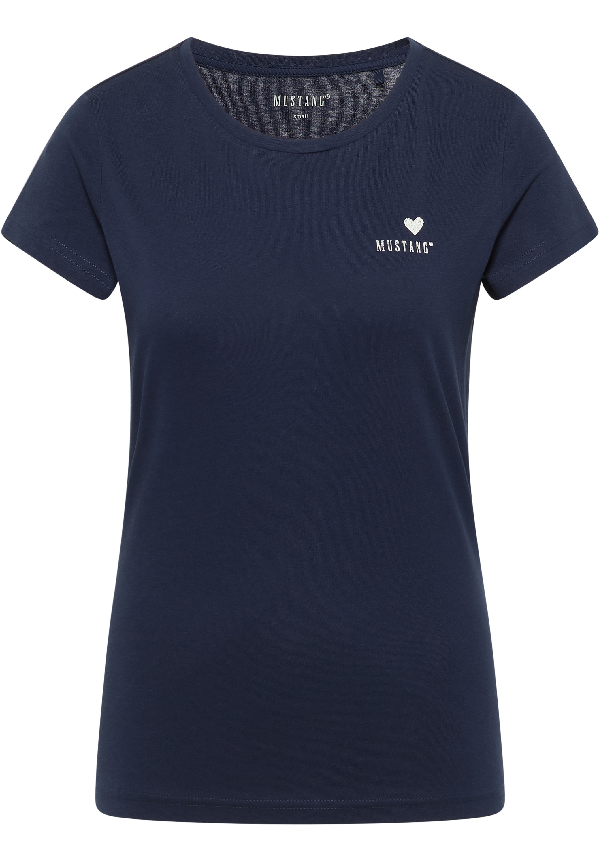 MUSTANG Kurzarmshirt "Damen Style Loa" günstig online kaufen