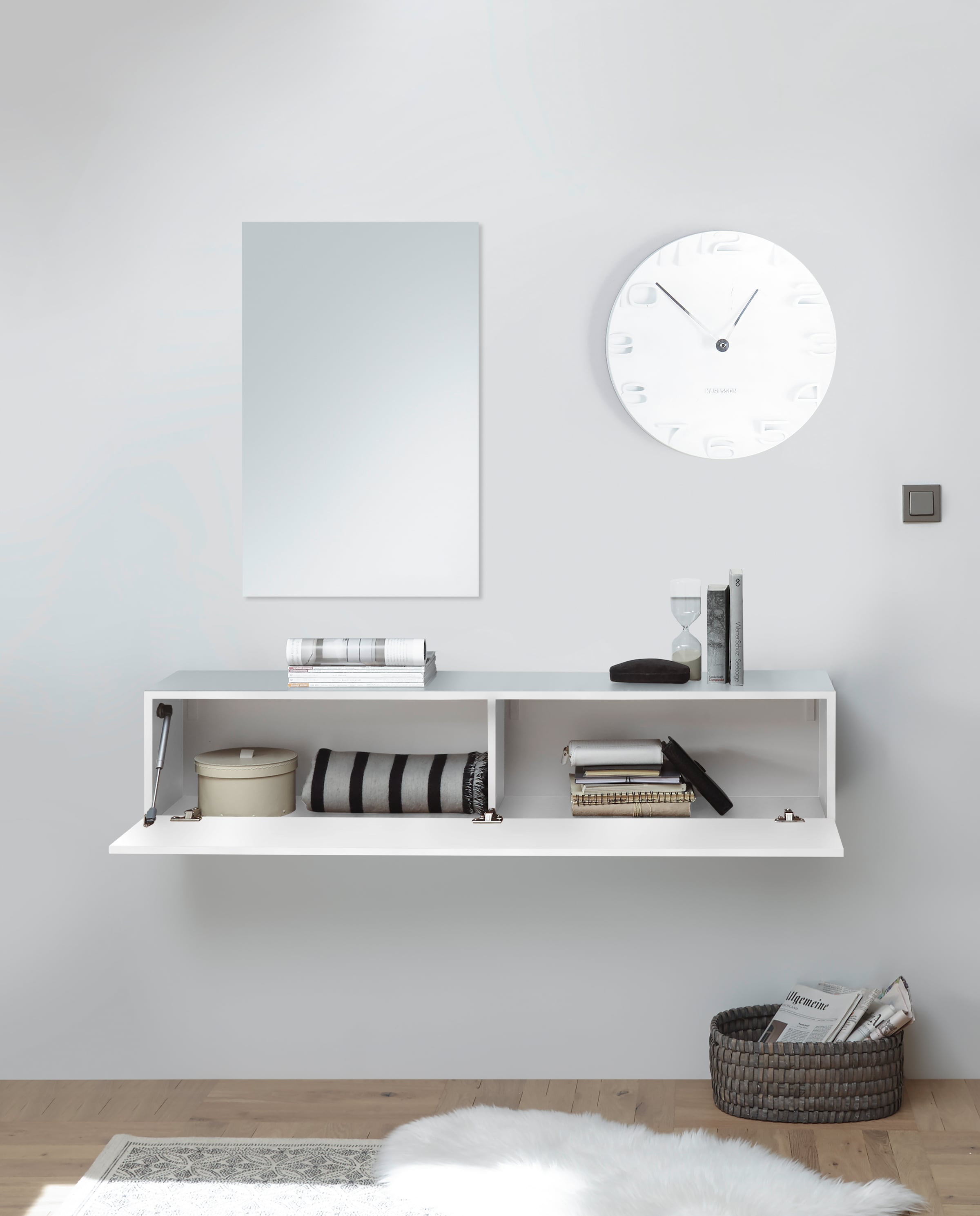 INOSIGN Klapphängeschrank »City«, Breite 138 cm