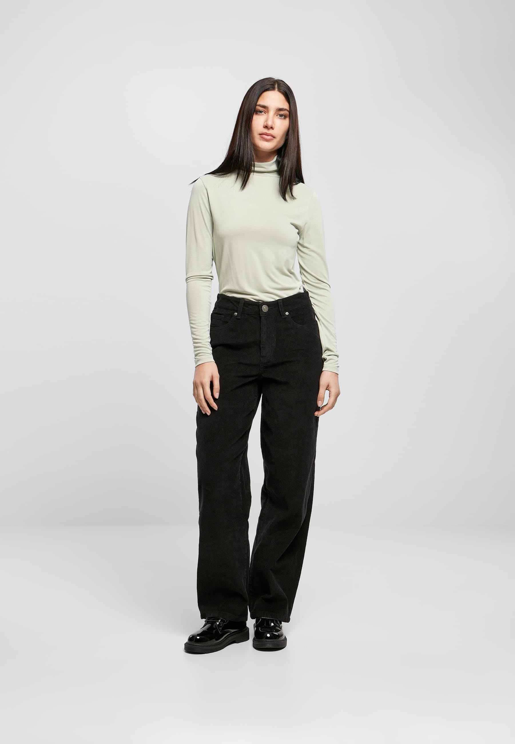 URBAN CLASSICS Langarmshirt »Urban Classics Damen Ladies Modal Turtleneck Longsleeve«, (1 tlg.)