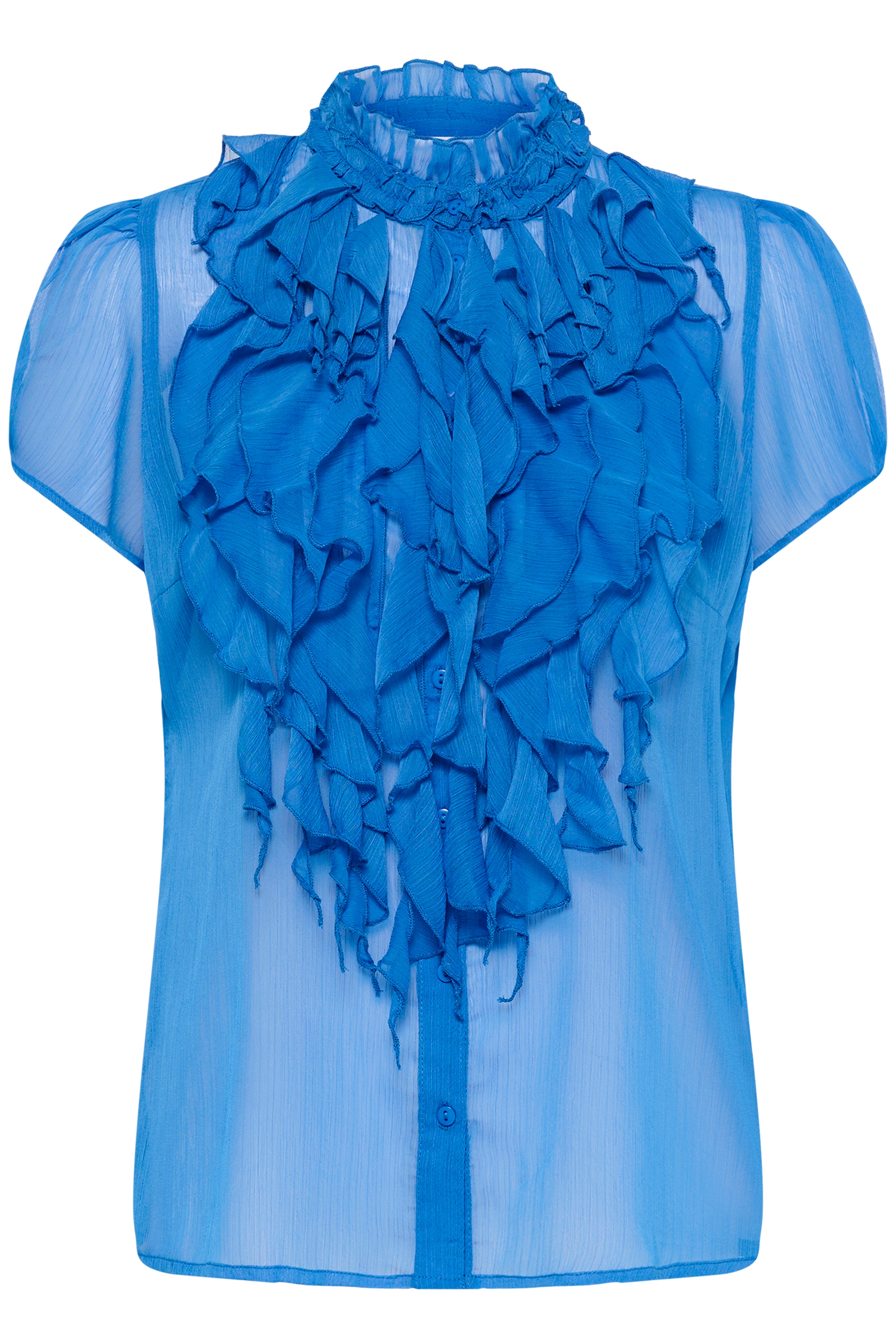 Saint Tropez Langarmhemd "Damen Langarm - Hemd LiljaSZ"