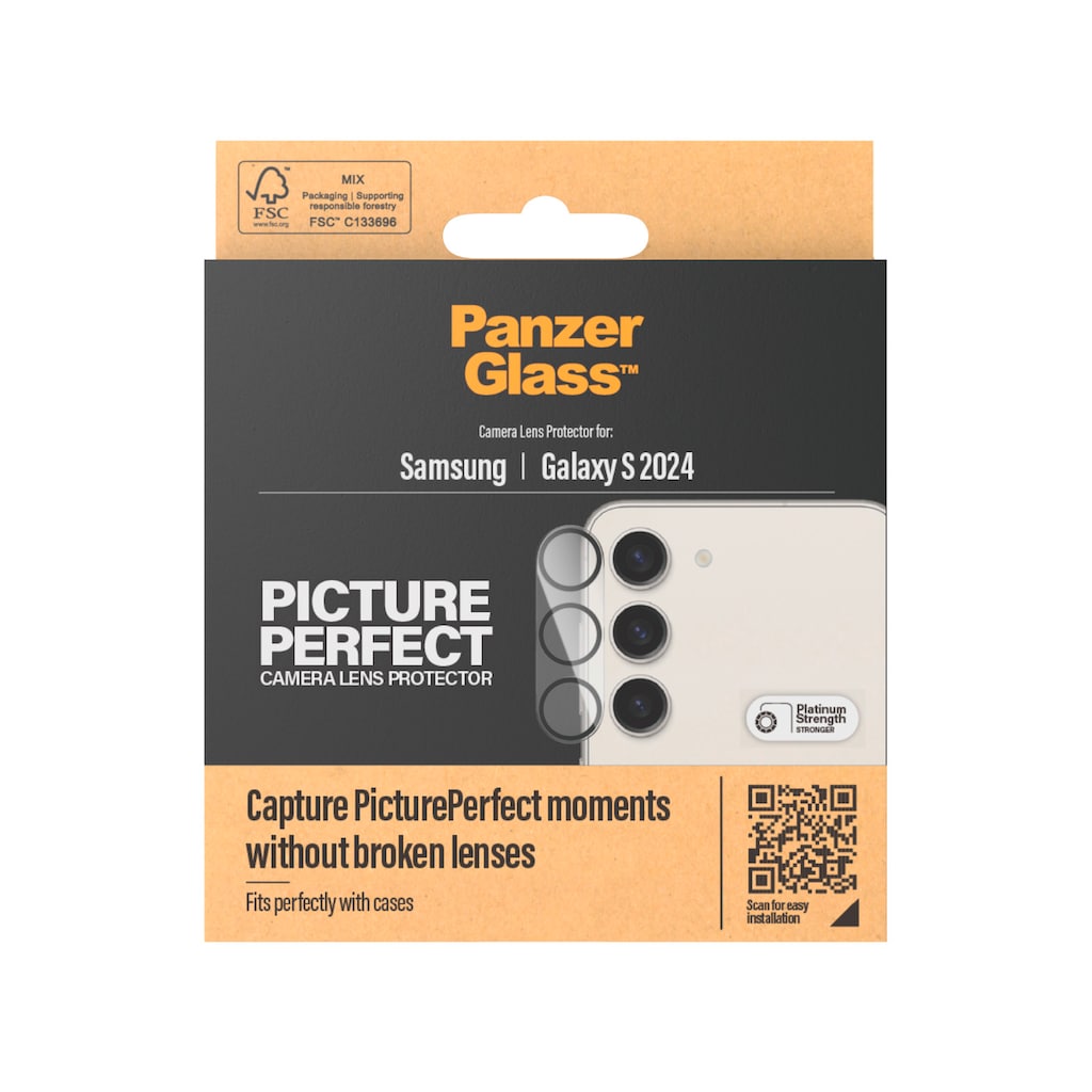 PanzerGlass Kameraschutzglas »PicturePerfect Camera Lens Protector«, für Samsung Galaxy S24