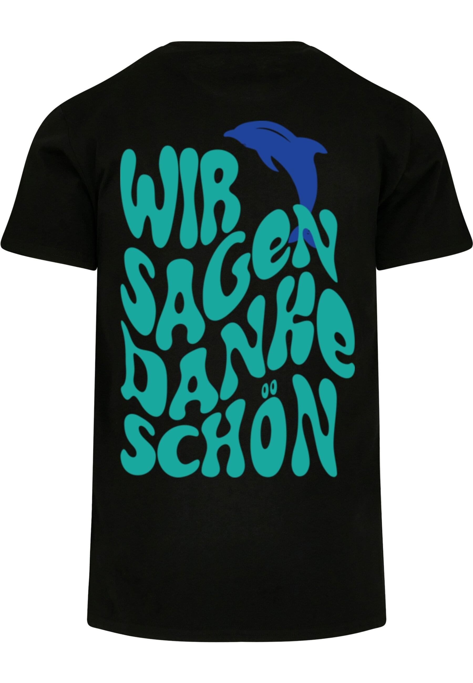 Merchcode T-Shirt "Merchcode Die Flippers - Wir Sagen Danke Schön Basic T-S günstig online kaufen