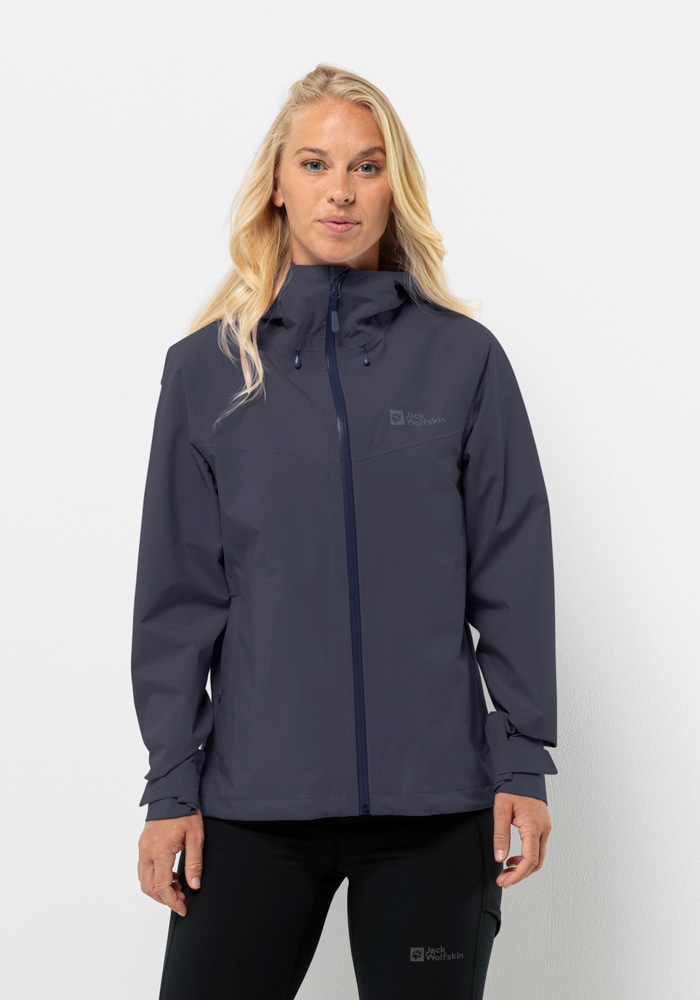 Jack Wolfskin Funktionsjacke "HIGHEST PEAK 3L JKT W", mit Kapuze