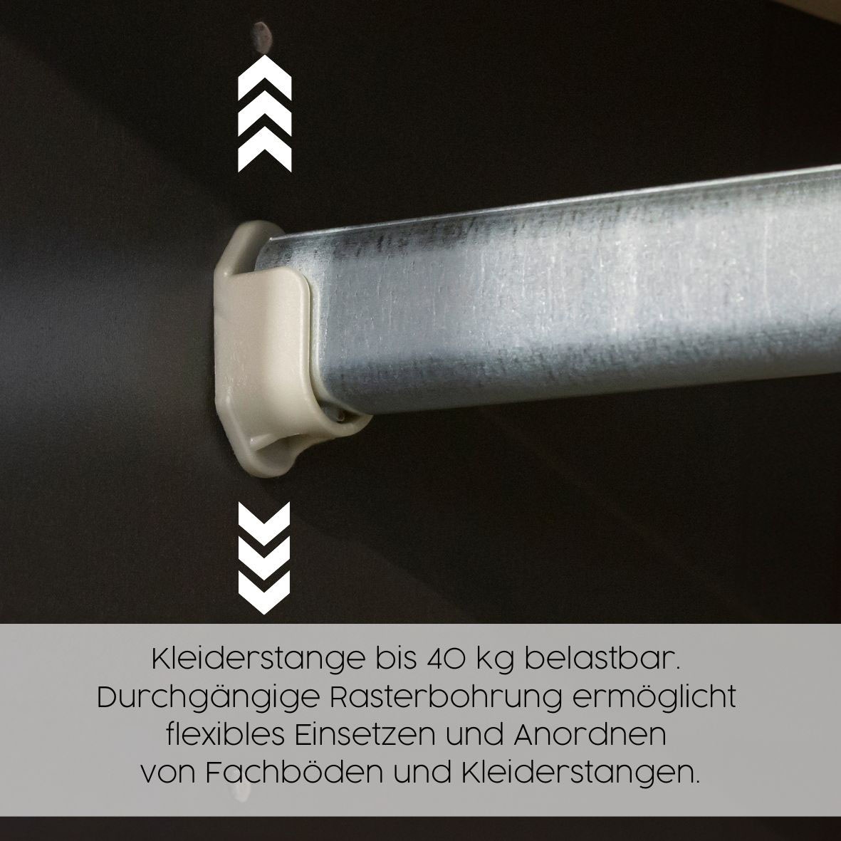 rauch Drehtürenschrank »Kleiderschrank Schrank Garderobe SHINJO Breiten 93/140/187 cm« in 3 verschiedenen Ausstattungen BASIC/CLASSIC/PREMIUM,  Griffe und Füße aus Massivholz mit 2 Schubladen MADE IN GERMANY