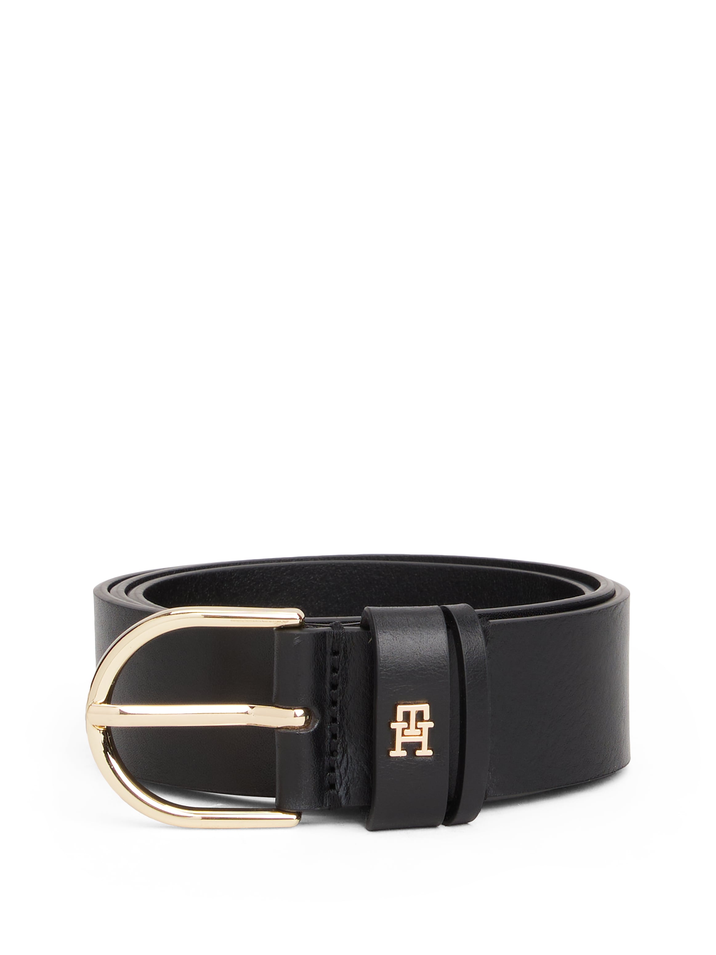 Tommy Hilfiger Ledergürtel "ESSENTIAL EFFORTLESS 3,5 cm breit" Damengürtel, günstig online kaufen