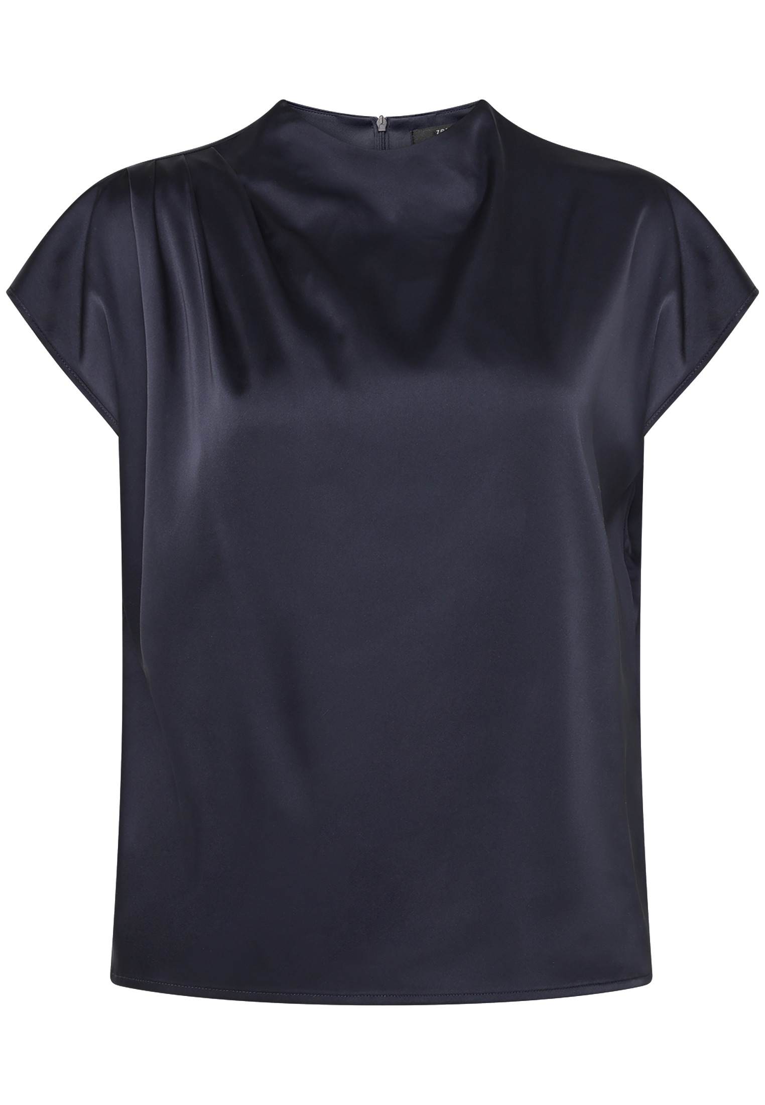 Zero Satinbluse "Damen mit Kragen" günstig online kaufen