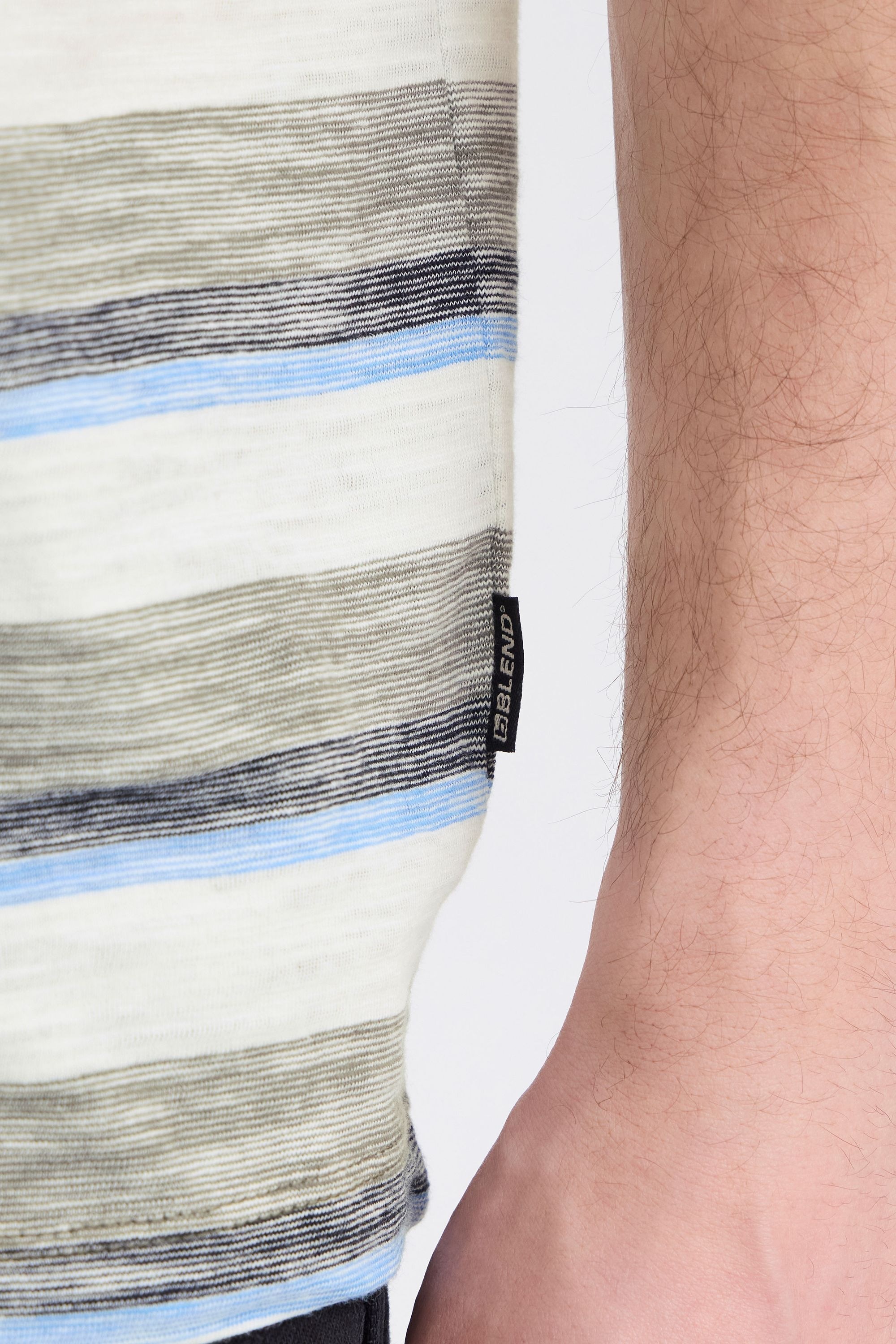 Blend Rundhalsshirt »BHKobe« Modisches gestreiftes T-Shirt