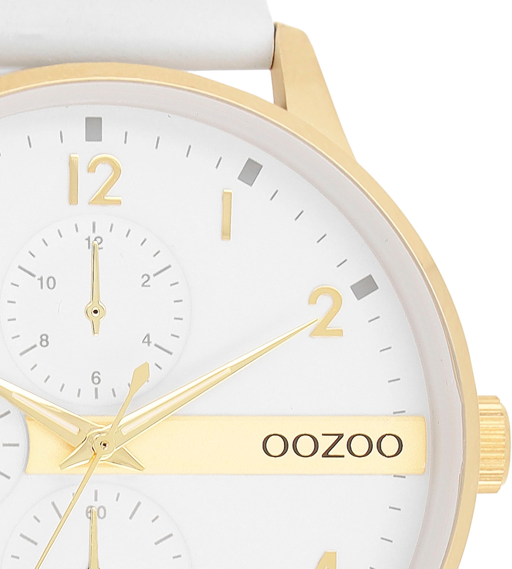 OOZOO Quarzuhr, Armbanduhr, Herrenuhr, Lederarmband