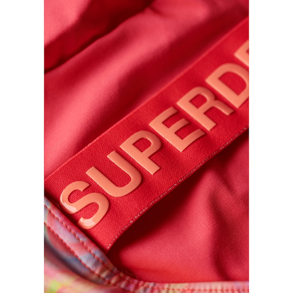 Superdry Badeanzug »PRINT SCOOP BACK SWIMSUIT«