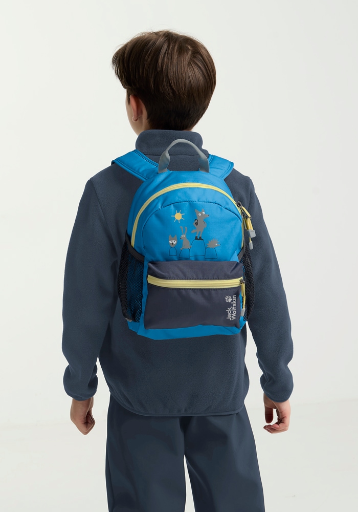 JACK WOLFSKIN Kinderrucksack "LITTLE SCOUT 10", onesize, blau, Rucksäcke