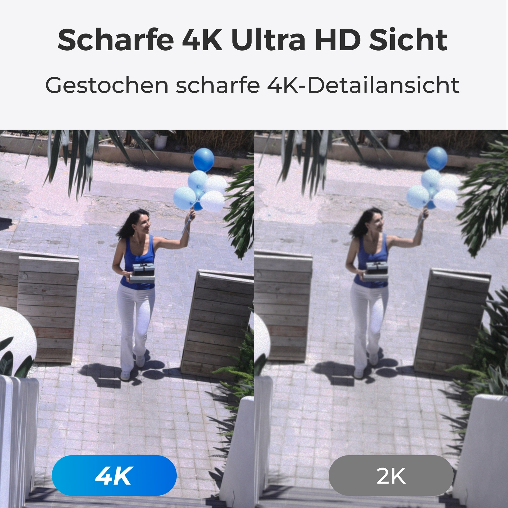 Reolink Überwachungskamera »Hub 1 + Argus Series B730 + Solarpanel«, Außenbereich