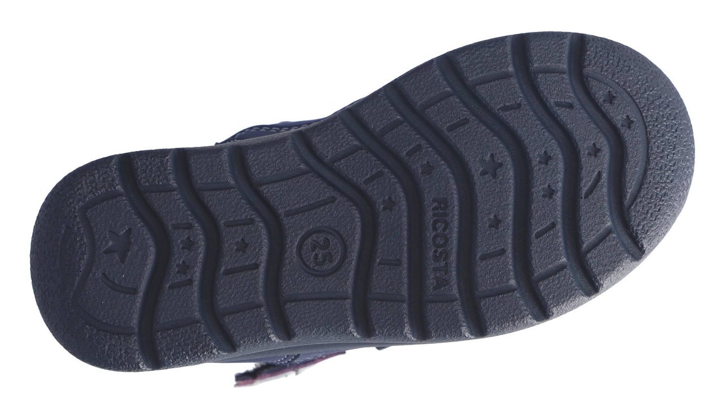 Ricosta Winterstiefel »Annika WMS: normal«, Blinkschuh mit Warmfutter, Größenschablone zum Download