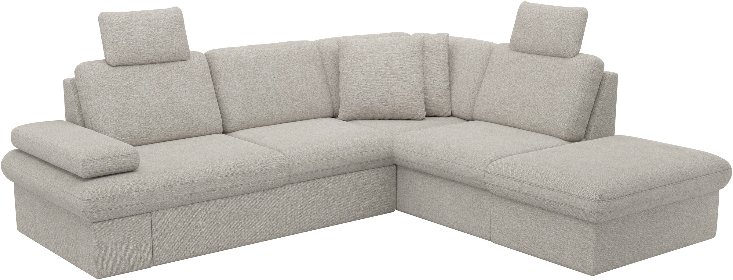 sit&more Ecksofa »Moreno«, mit Armteilverstellung,wahlweise mit Bettfunktion