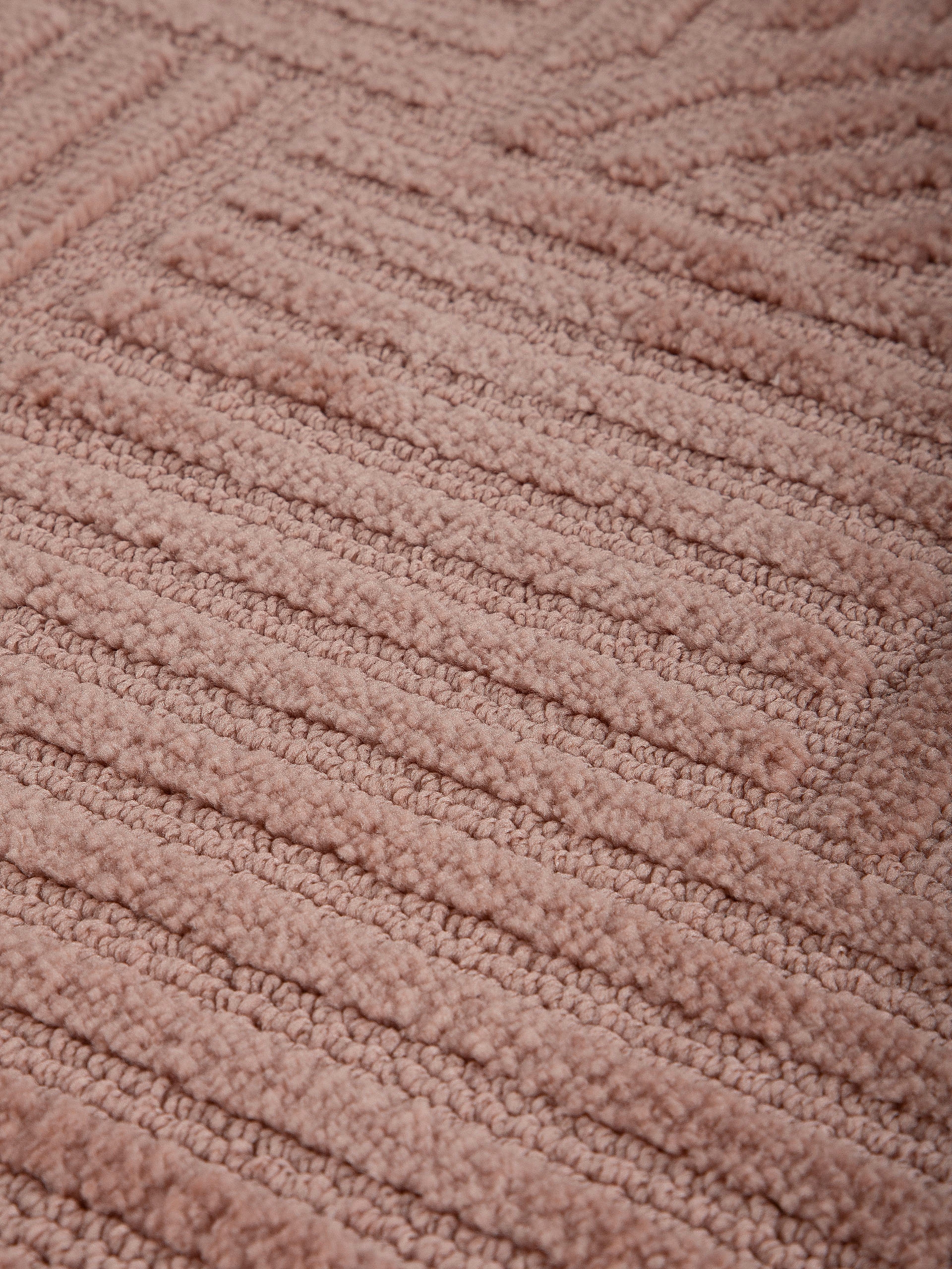 carpetfine Teppich »Holly 4 - Soft Touch Microfaser Teppich«, rund, 12 mm Höhe, Boho Scandi, weiche dichte getuftete Hoch-Tief-Struktur, Wohnzimmer
