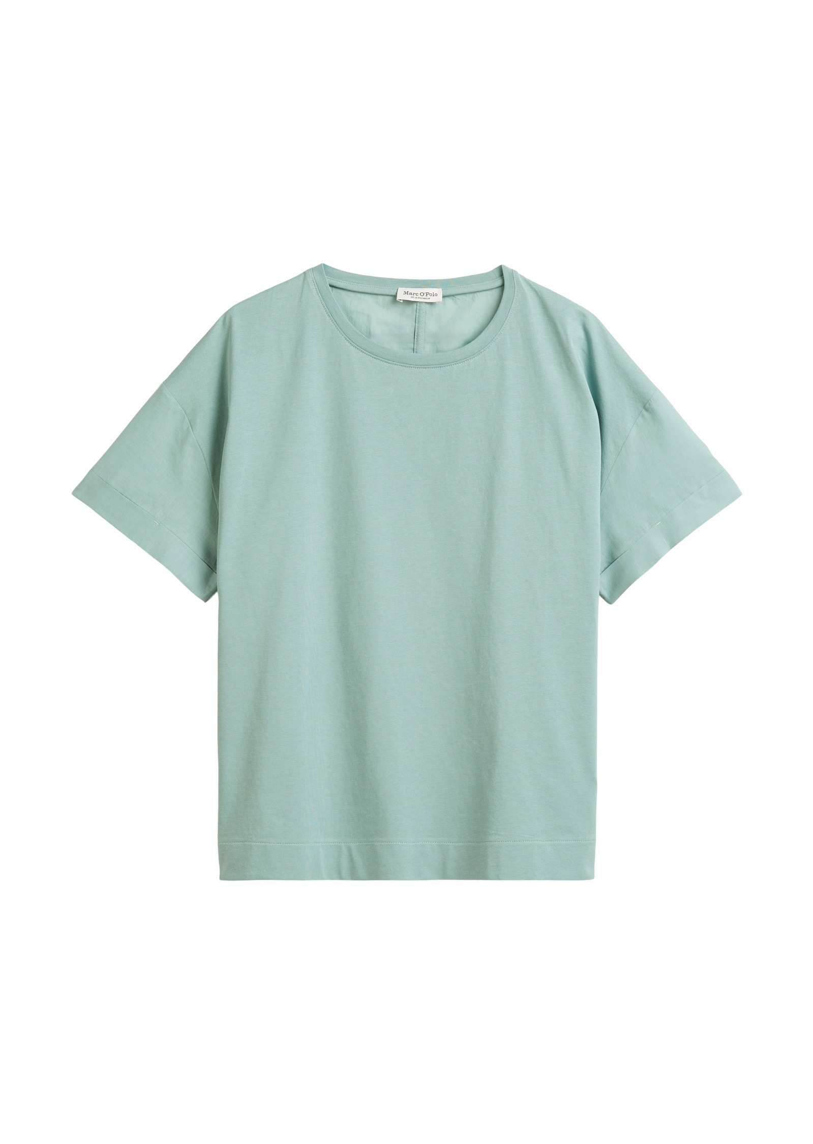 Marc O'Polo T-Shirt »aus Material-Mix«