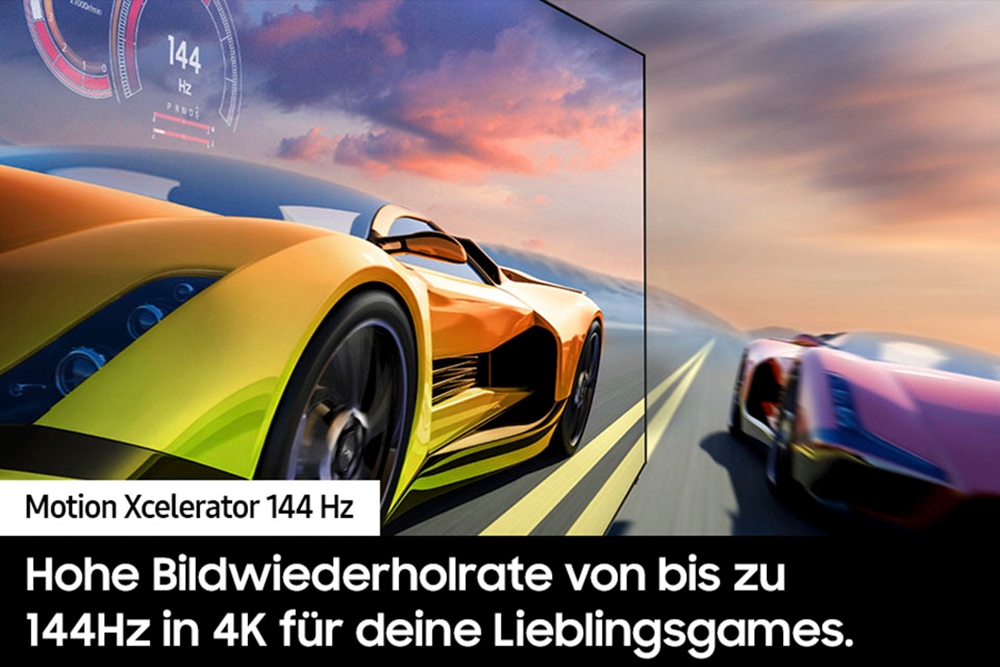 Samsung QLED Mini LED-Fernseher »GQ43QN90DAT«, 4K Ultra HD, Smart-TV, Neural Quantum 4K AI Gen2 Prozessor, Gaming Hub, bis zu 144Hz