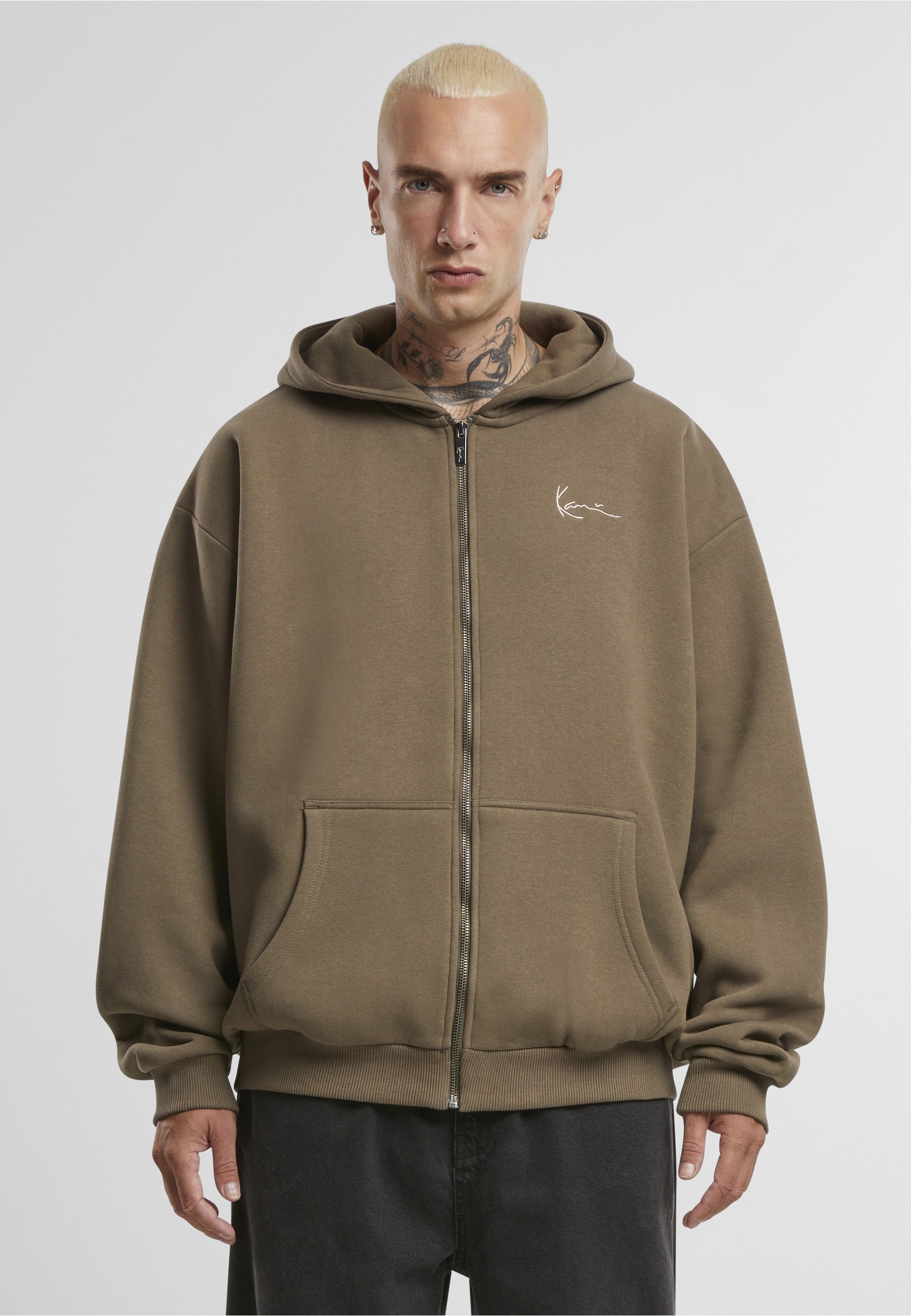 Karl Kani Kapuzenpullover »Karl Kani KK Small Signature Essential Os Ziphoodie« 1 Stk.