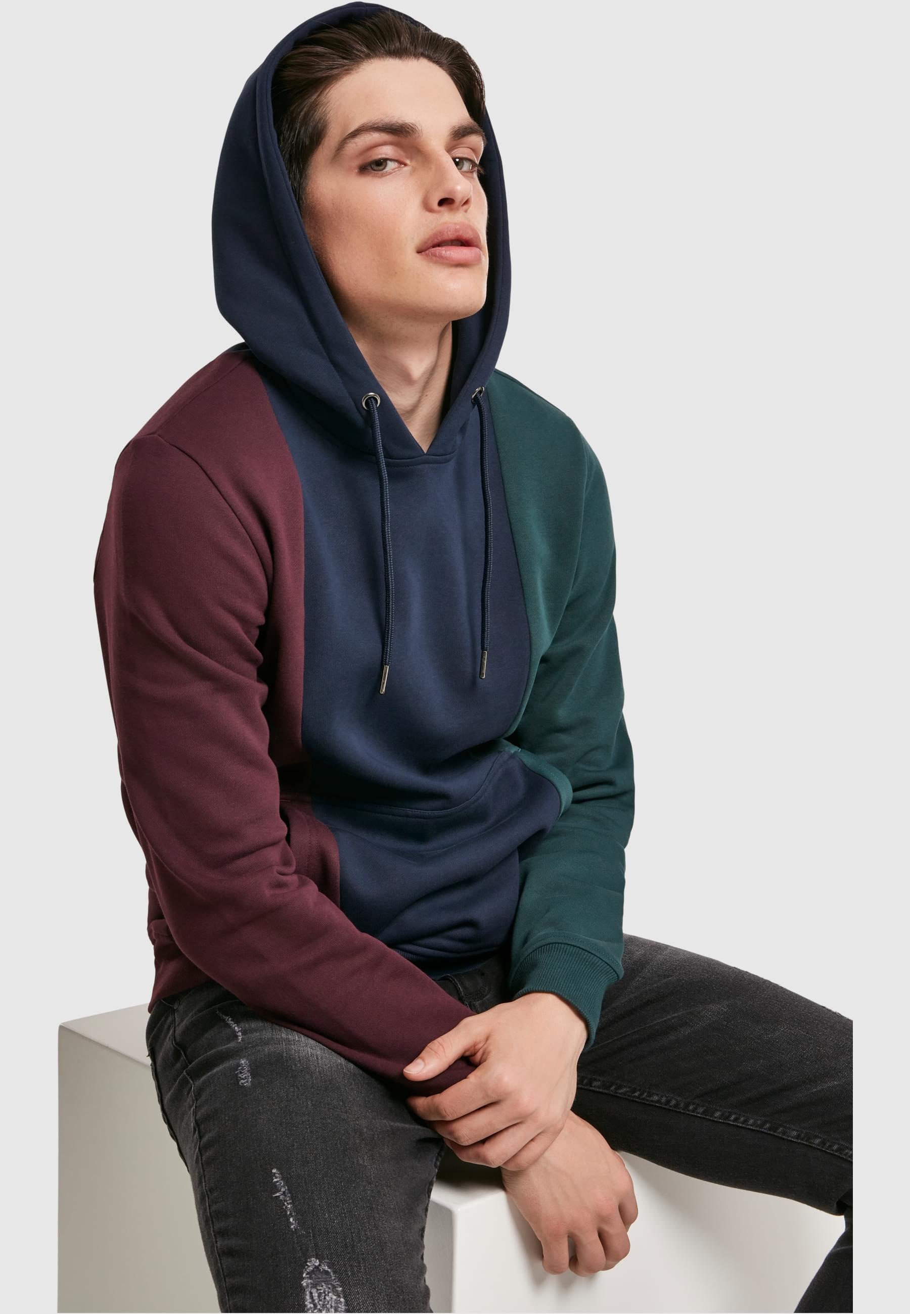 URBAN CLASSICS Sweatshirt »Urban Classics Herren Triple Hoody«, (1 tlg.)