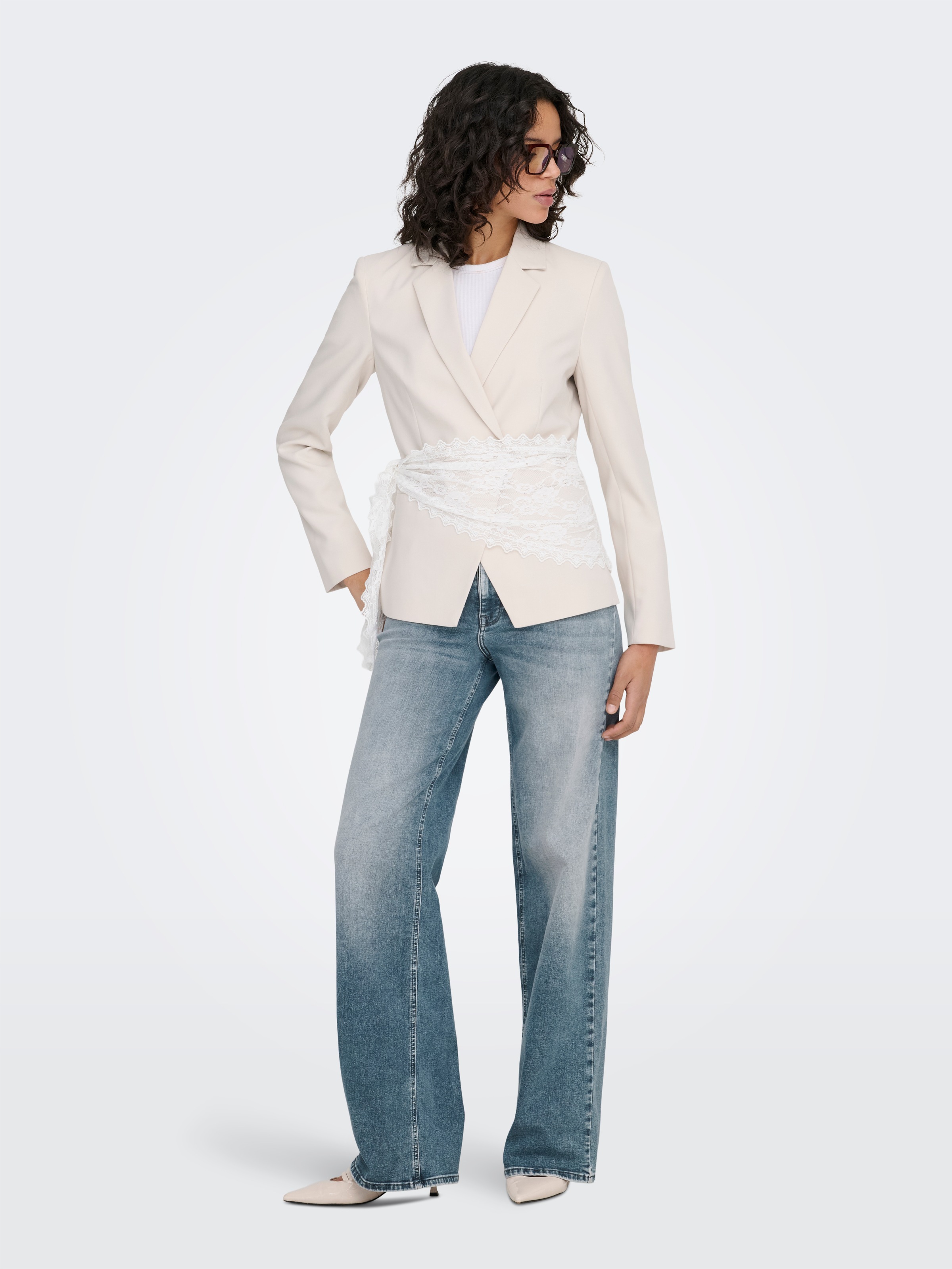 Thumbnail - ONLY Relax-fit-Jeans "ONLMADISON BLUSH HW WIDE DNM REA570 NOOS"