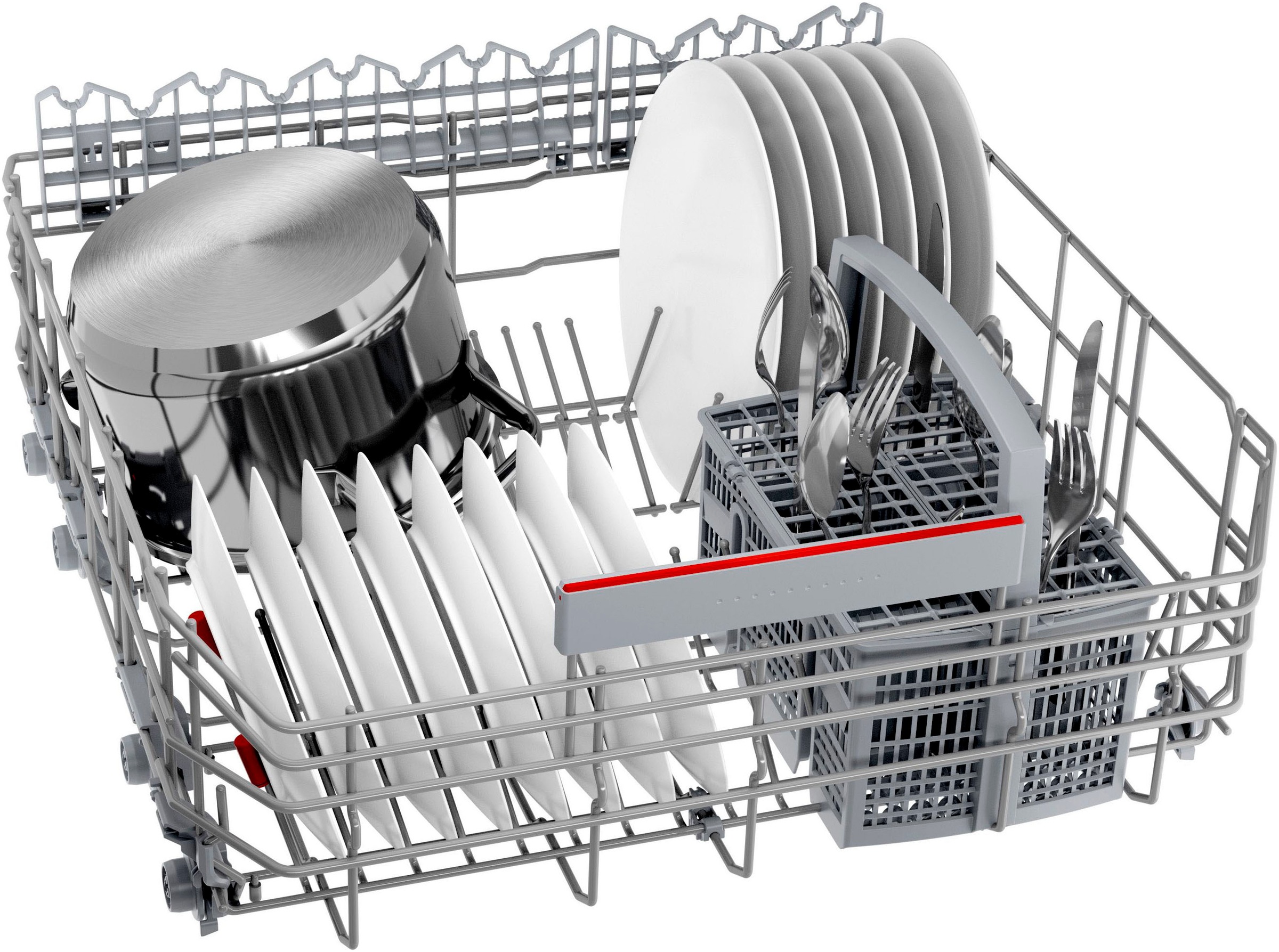 BOSCH vollintegrierbarer Geschirrspüler XXL, Serie 6 »SBV6YAX04E«, 13 Maßgedecke