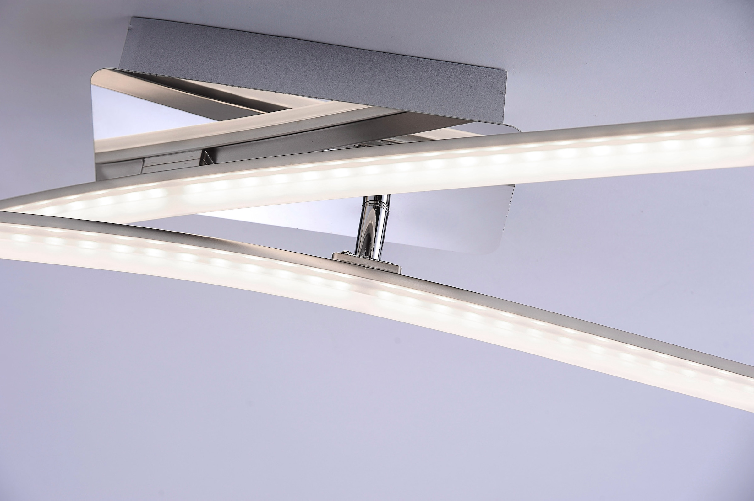 JUST LIGHT LED Deckenleuchte »SIMON« LED-Board 1 Stk. Warmweiß LED Deckenlampe