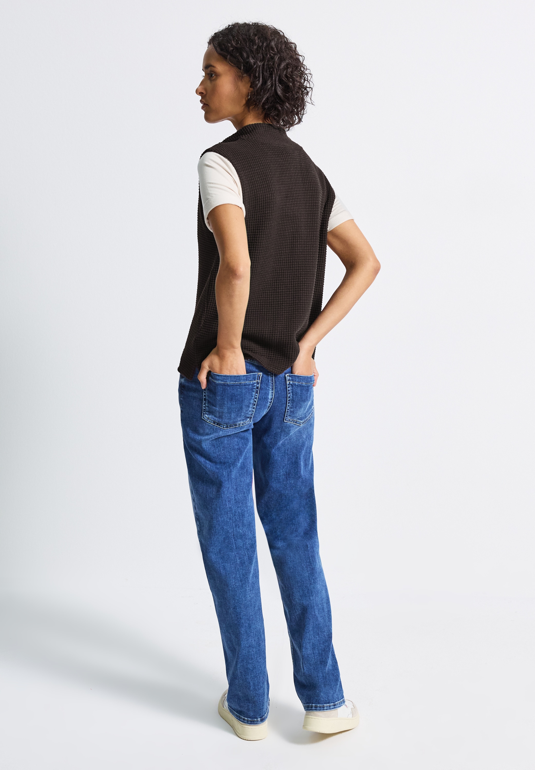 STREET ONE Stehkragenshirt, mit Turtleneck