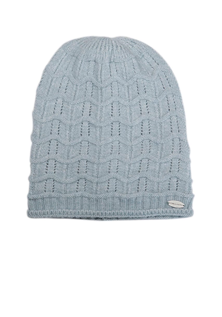 chillouts Beanie »Maira Hat«, mit weichem Lochstrickmuster