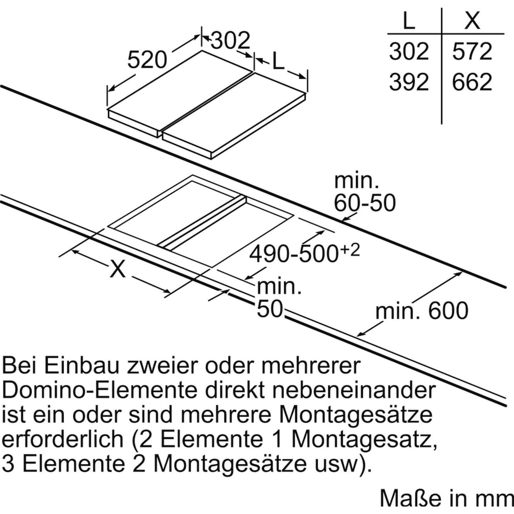 SIEMENS Induktions-Kochfeld von SCHOTT CERAN® »EH375FBB1E«, EH375FBB1E