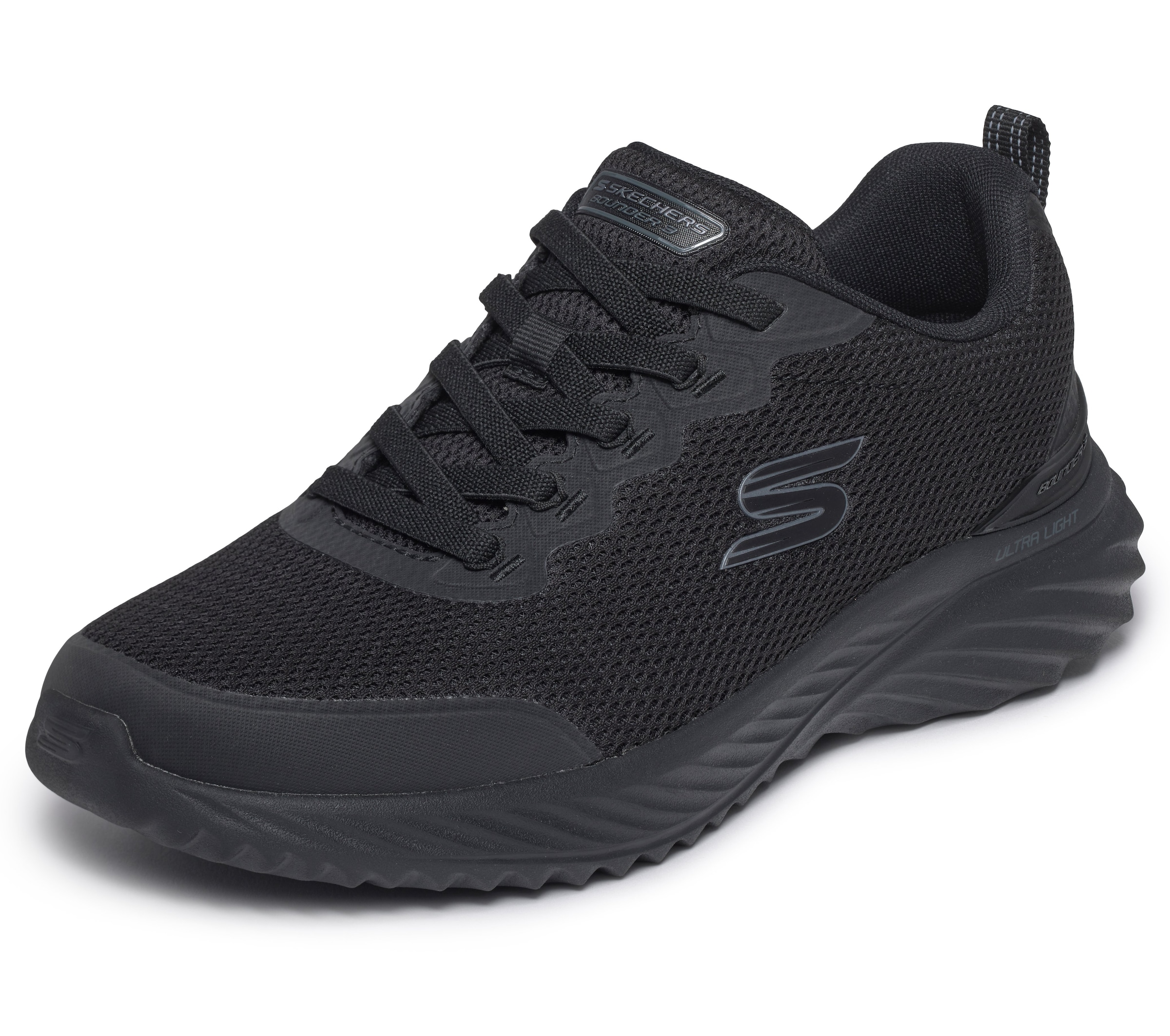 Skechers Slip-On Sneaker "BOUNDER 3.0" Schlupfschuh, Halbschuh, Freizeitschuh, maschinenwaschbar