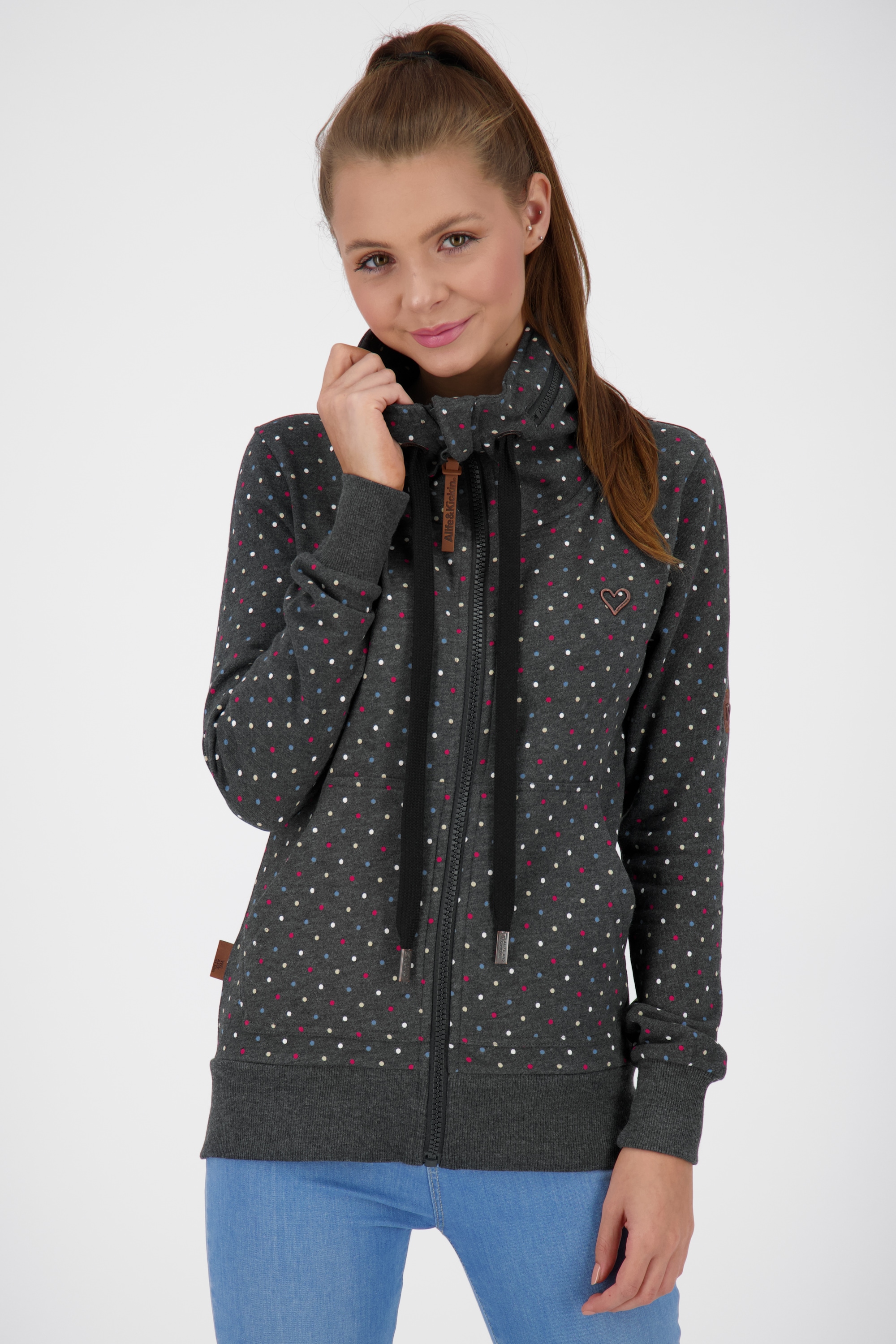 Alife & Kickin Kapuzensweatjacke »Damen VivianAK B«