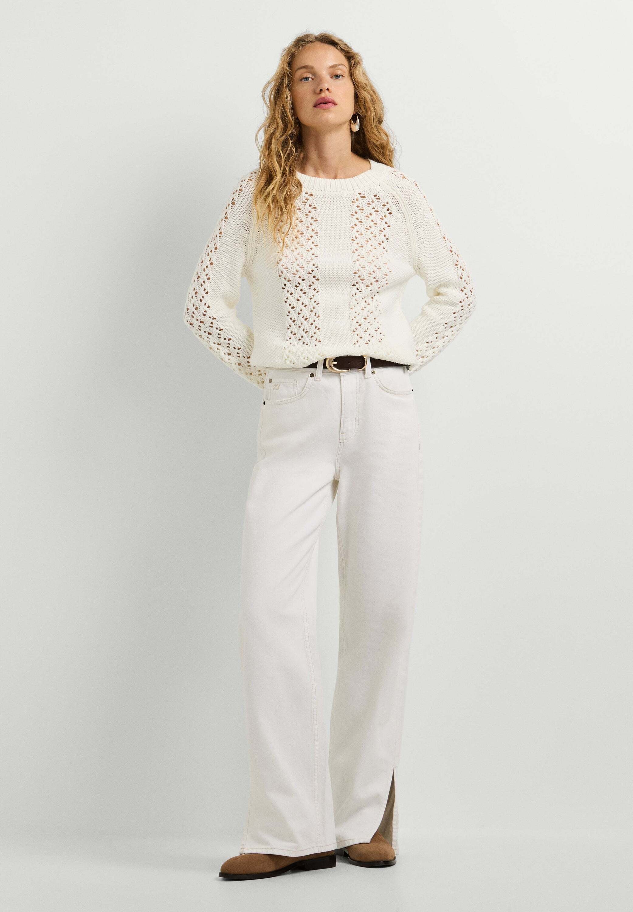 Pepe Jeans V-Ausschnitt-Pullover »jumper AVELINE«