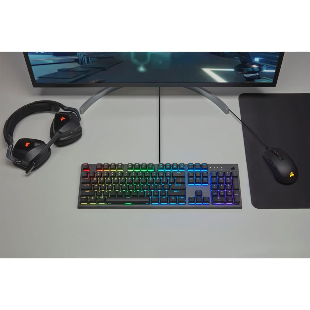 Corsair Gaming-Tastatur, (Multimedia-Tasten)