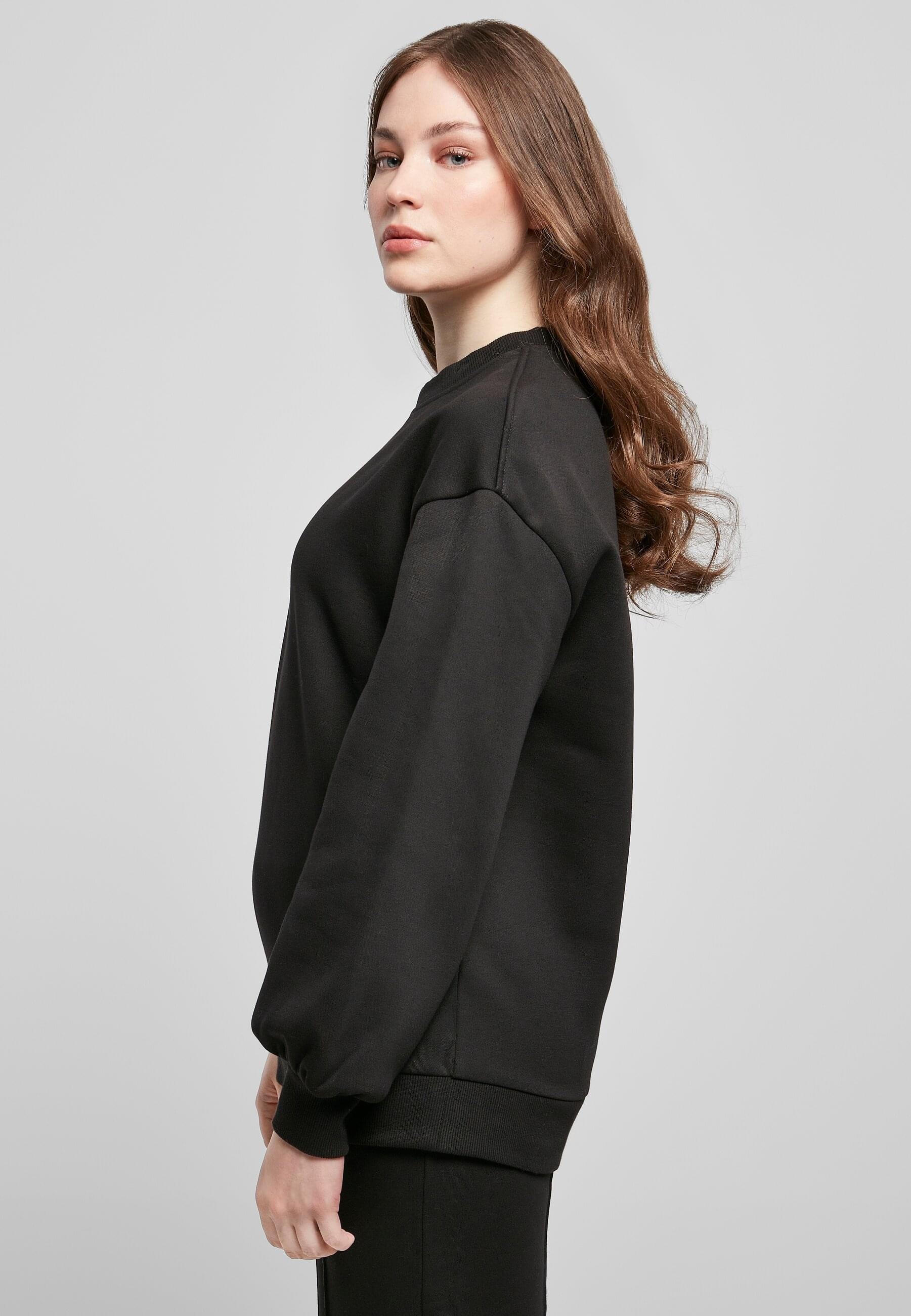 URBAN CLASSICS Sweatshirt »Urban Classics Damen Ladies Organic Oversized Crew«, (1 tlg.)