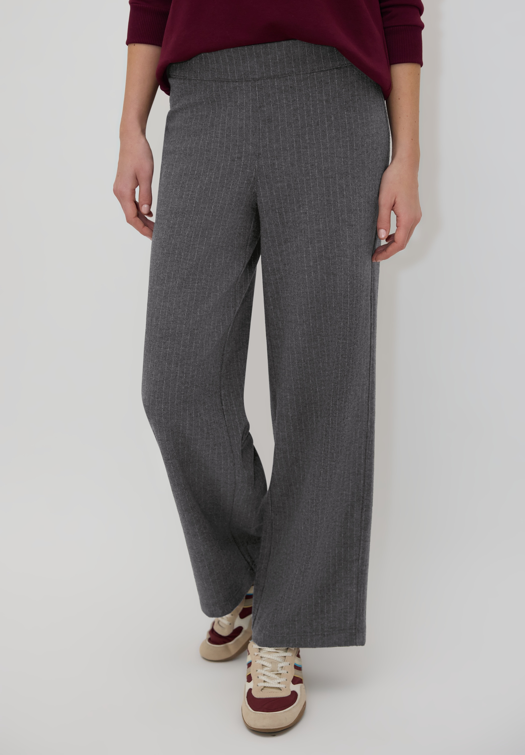 STREET ONE STUDIO Culotte  mit Nadelstreifenmuster
