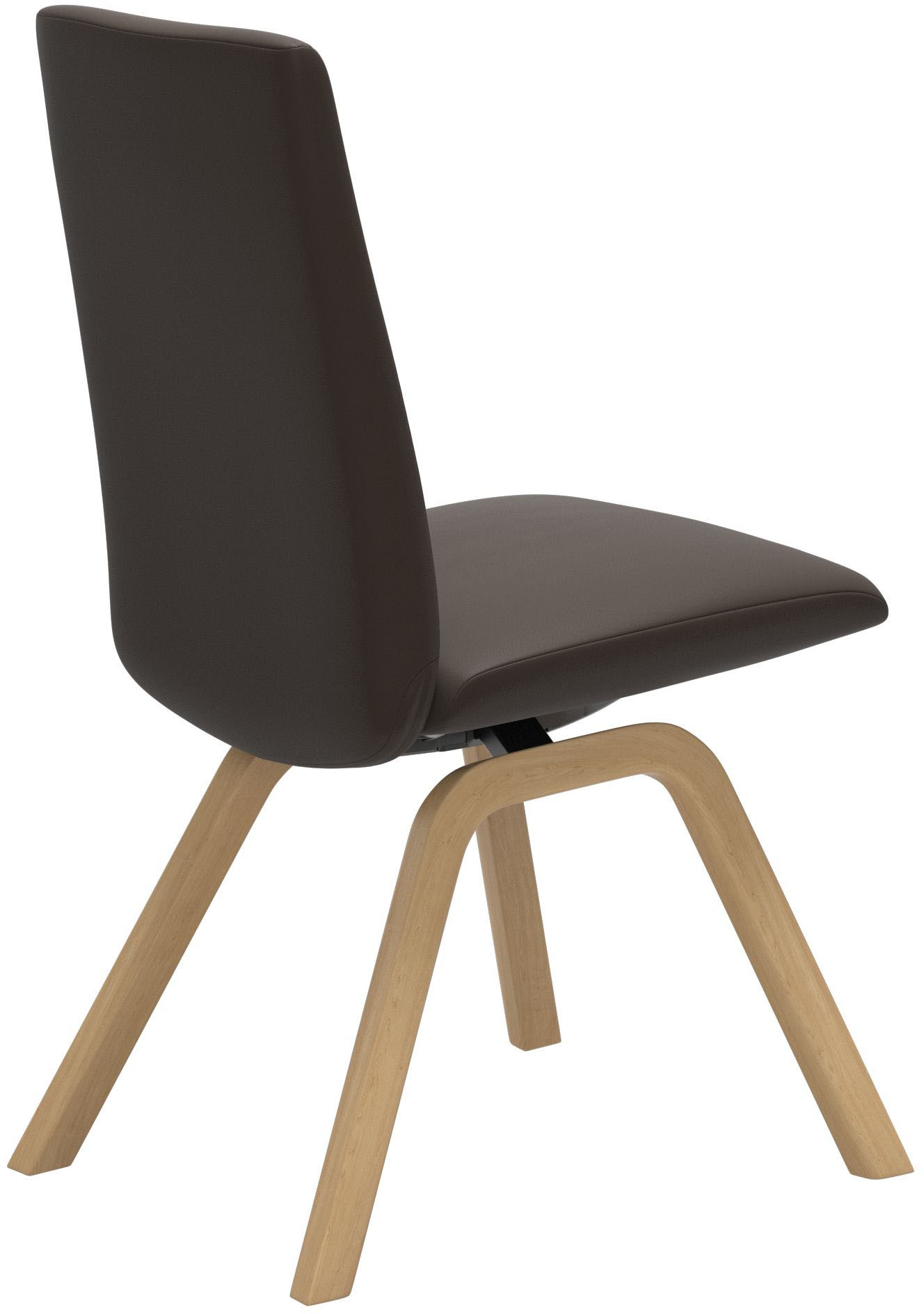 Stressless® Polsterstuhl »Laurel«, Leder BATICK, Low Back, Größe M, mit schräggestellten Beinen in Eiche natur
