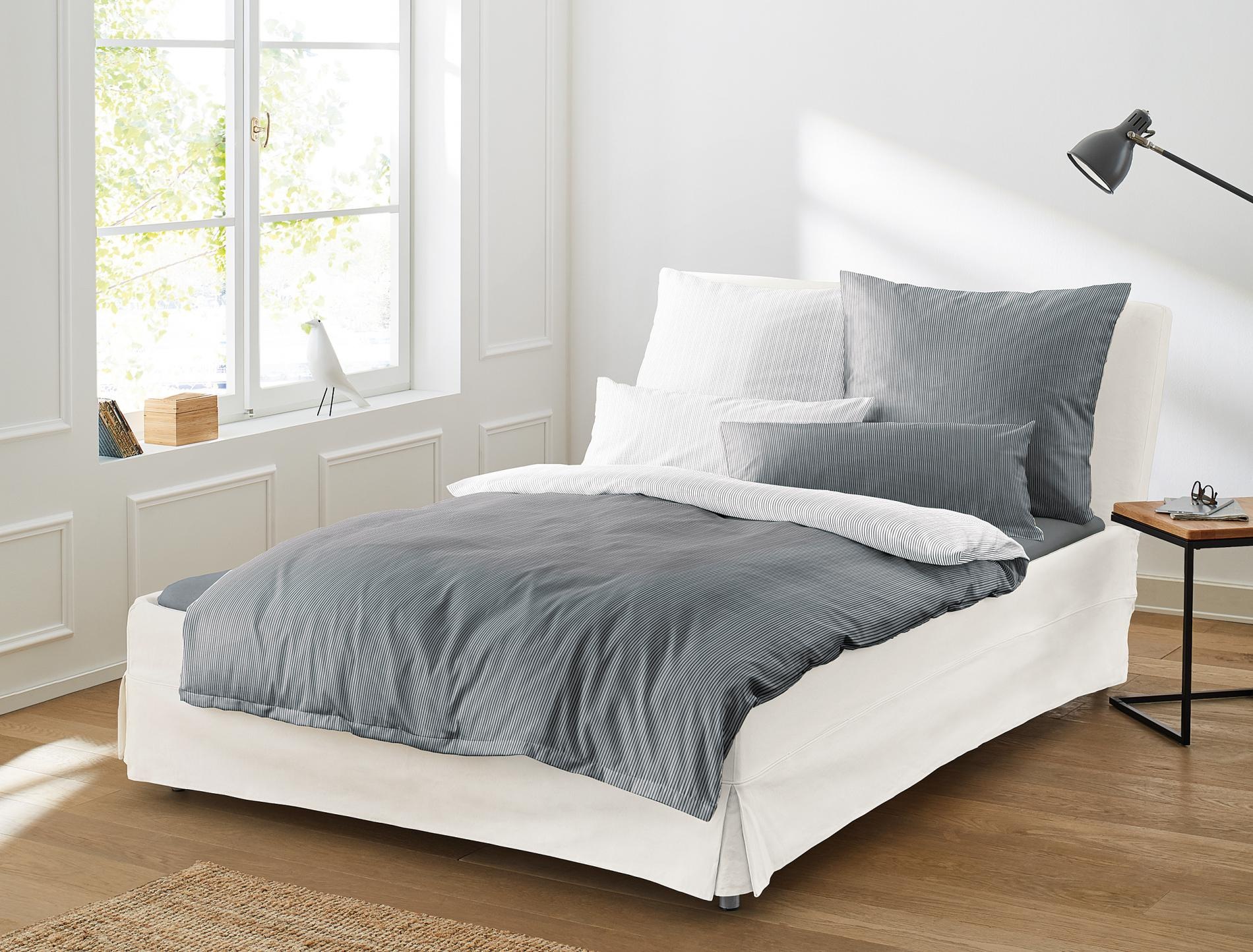 Irisette Wendebettwäsche »Linea«, (2 tlg.), Hochwertige Premium Bettwäsche kaufen