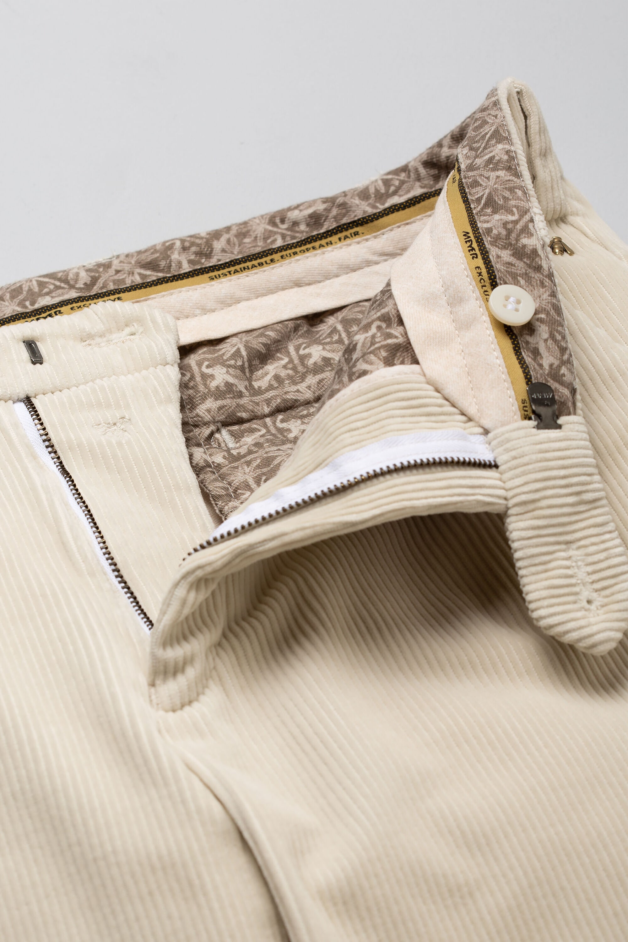MEYER Chinos »Bonn«, Cordhose mit Stretch-Dehnbund